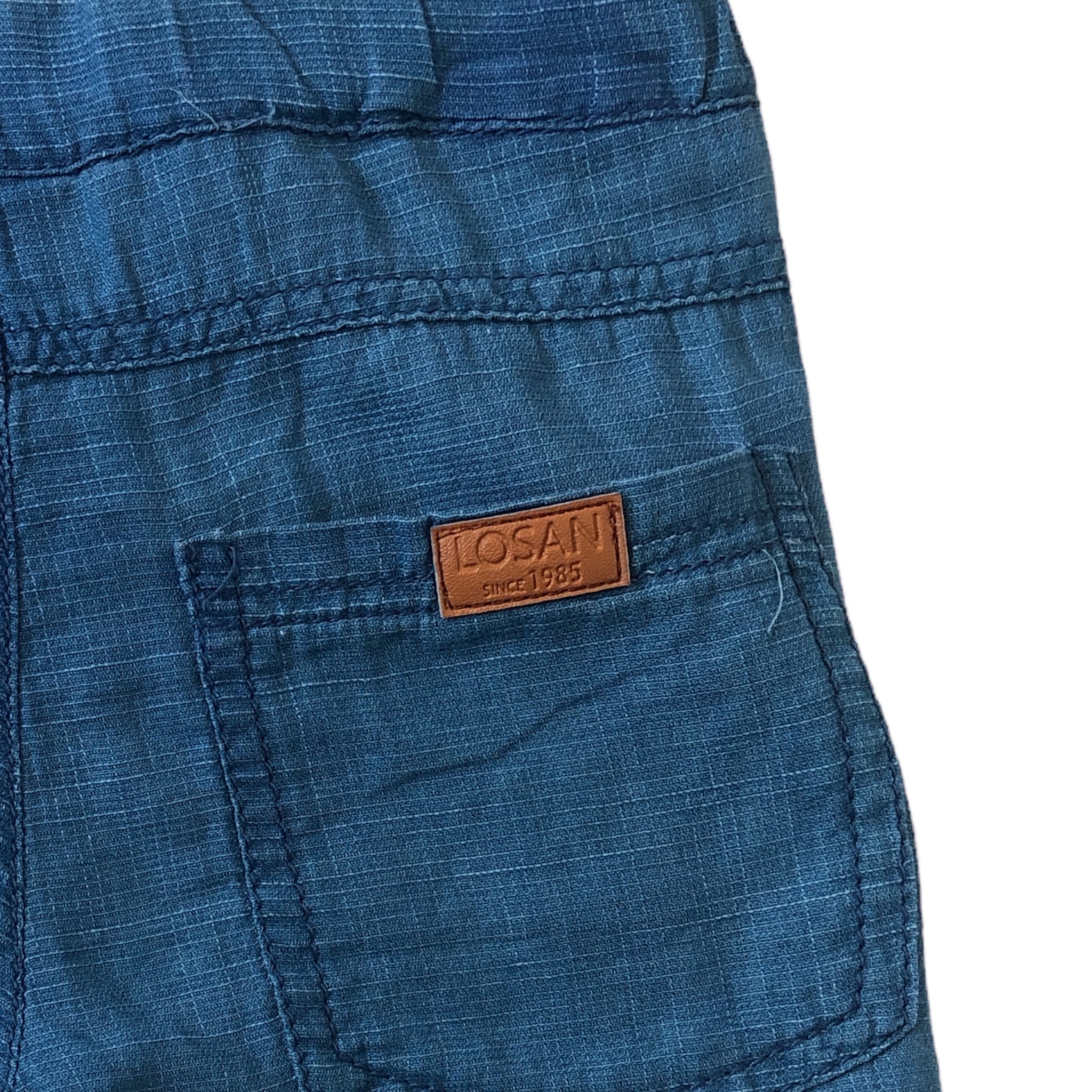 Bermuda Denim Para Niño Losan