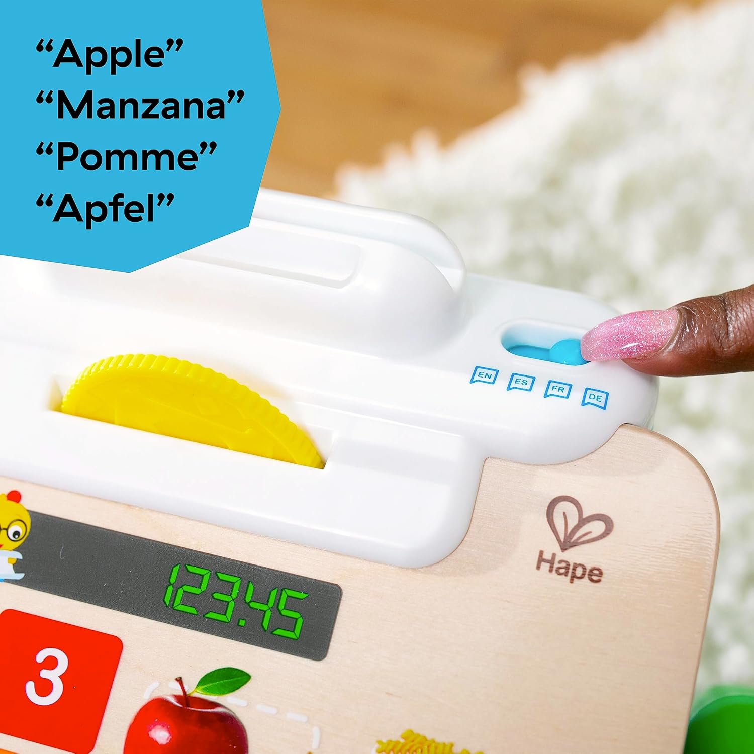 Baby Einstein Caja Registradora Musical Táctil Hape