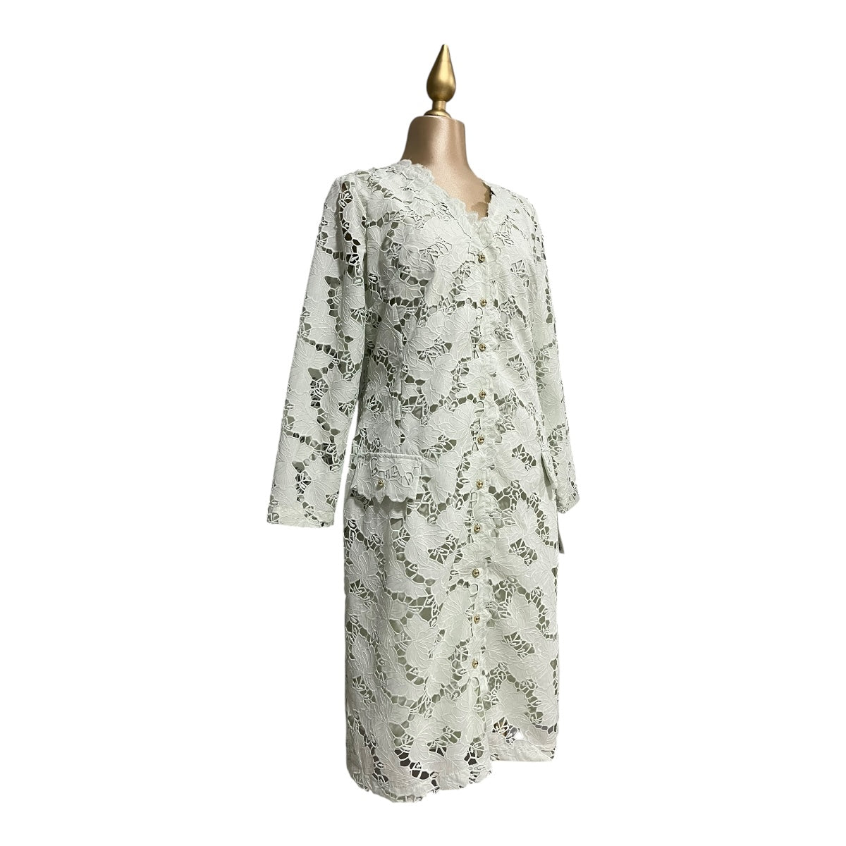 Vestido Verde Pastel