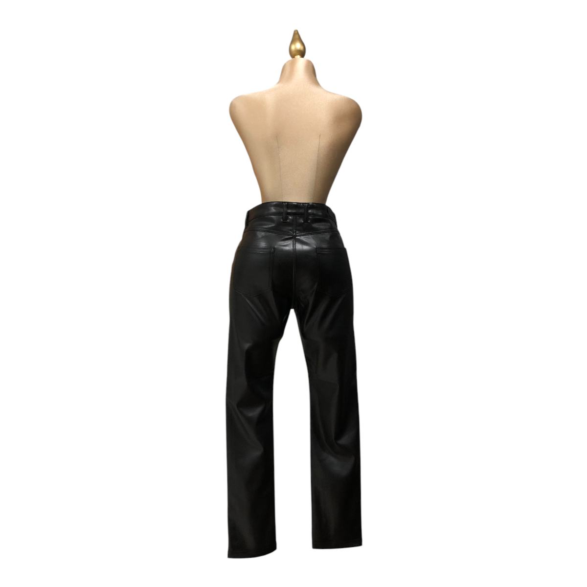 Pantalon Cuero Color Negro Para Dama LSN