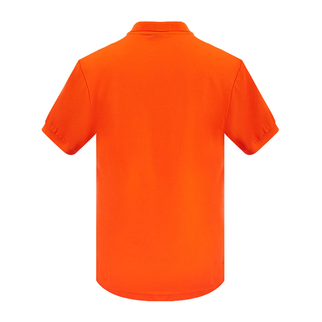 Playera Polo Clásica Naranja Rock Hampton Polo Team