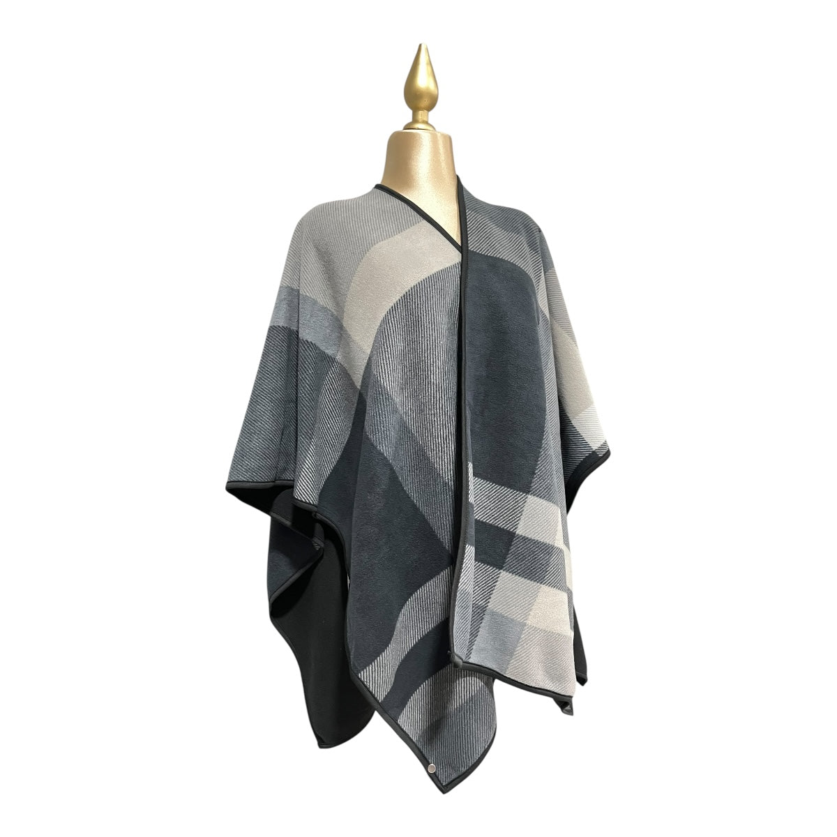 Capa Gris Para Mujer MUSSI