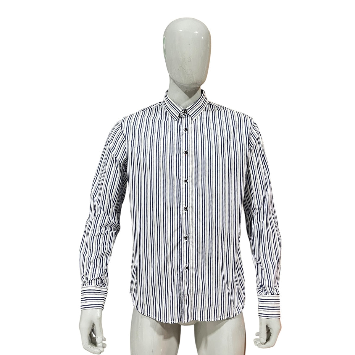 Camisa Slim Fit Manga Larga Para Caballero Varanasi