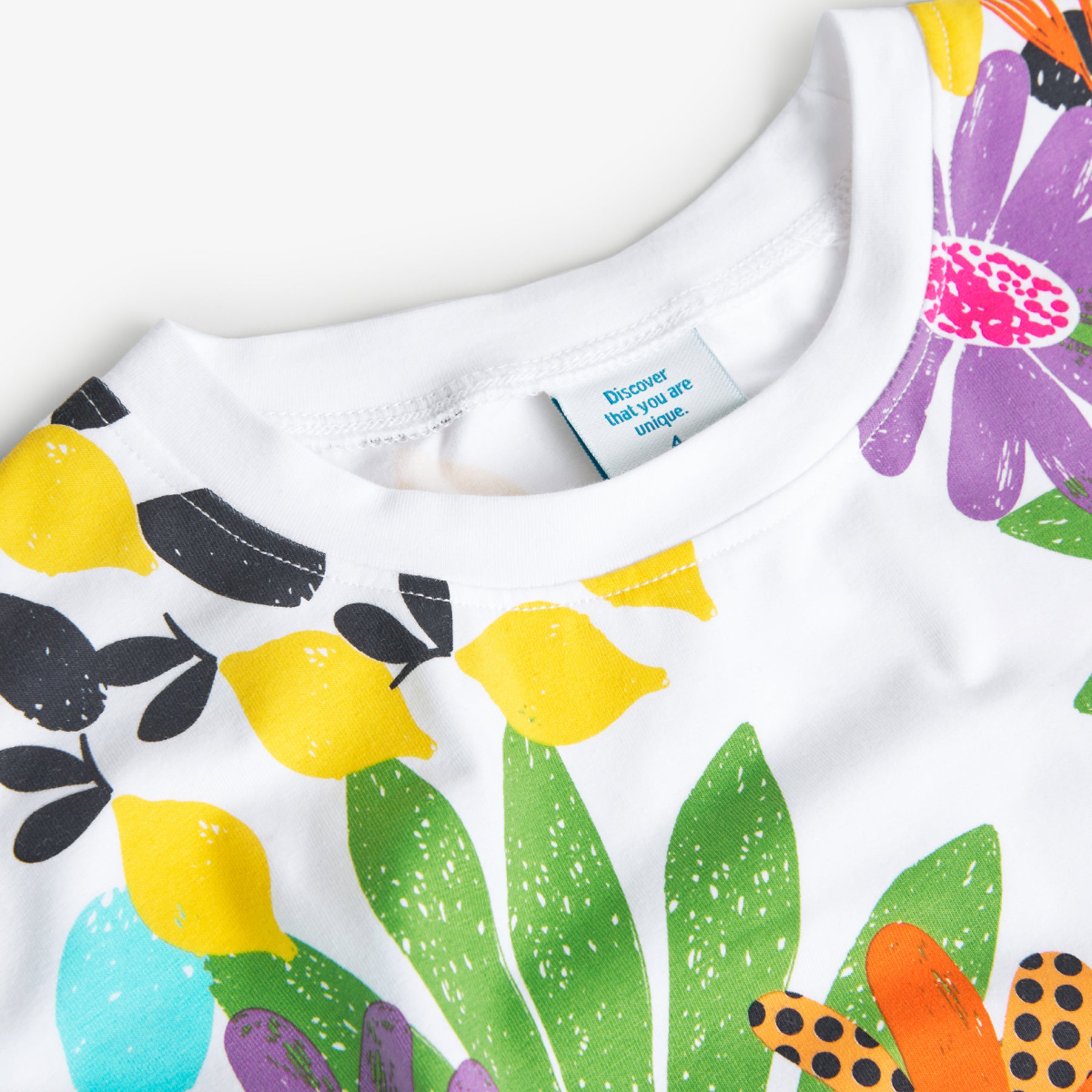 Playera De Punto Elástico Estampado Para Niña BOBOLI