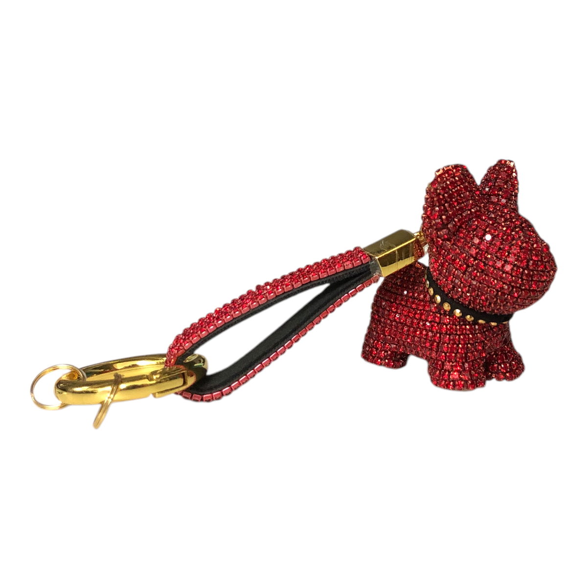 Llavero Argolla Pedrería Perrito