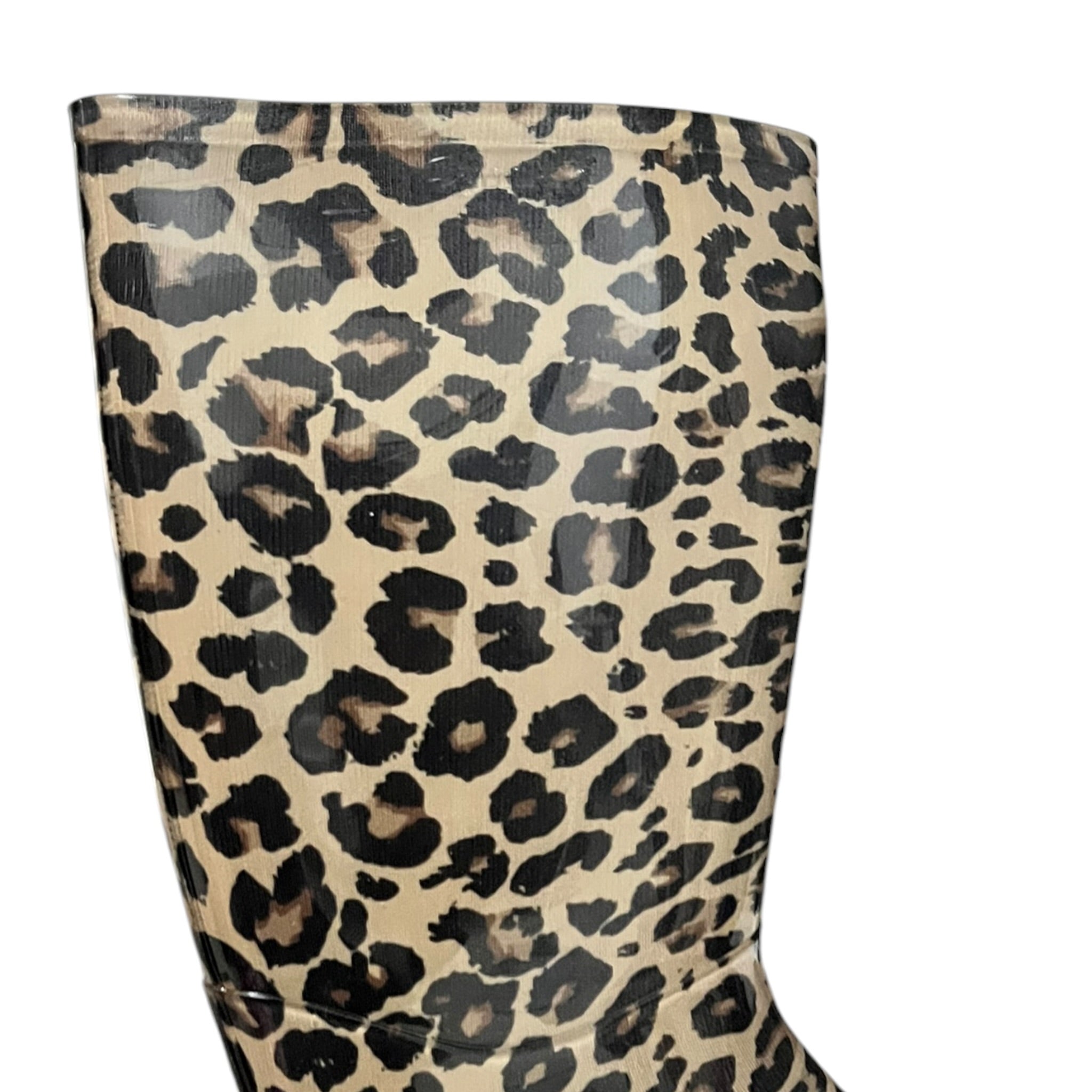 Bota De Lluvia Queen Animal Print Para Dama Bubble Gummers