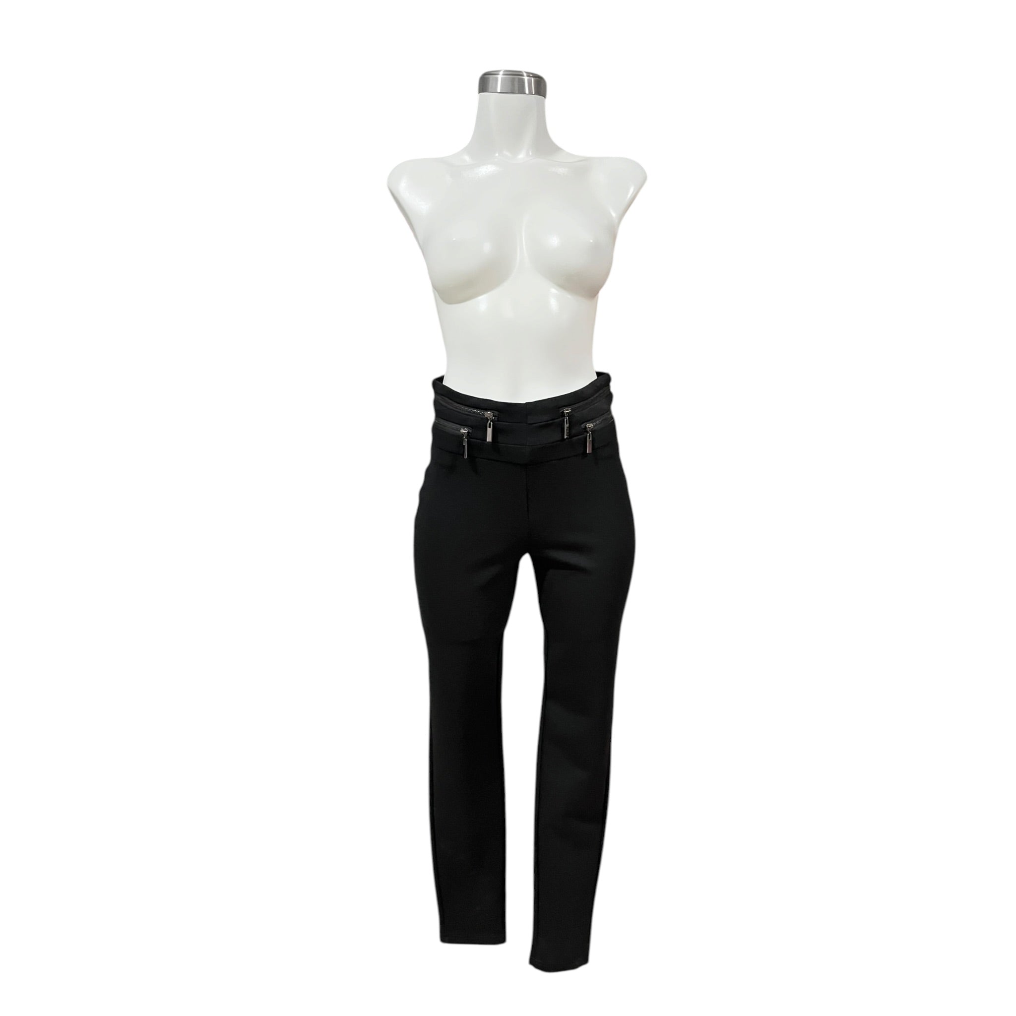 Pantalón Cierre Trasero Negro LC
