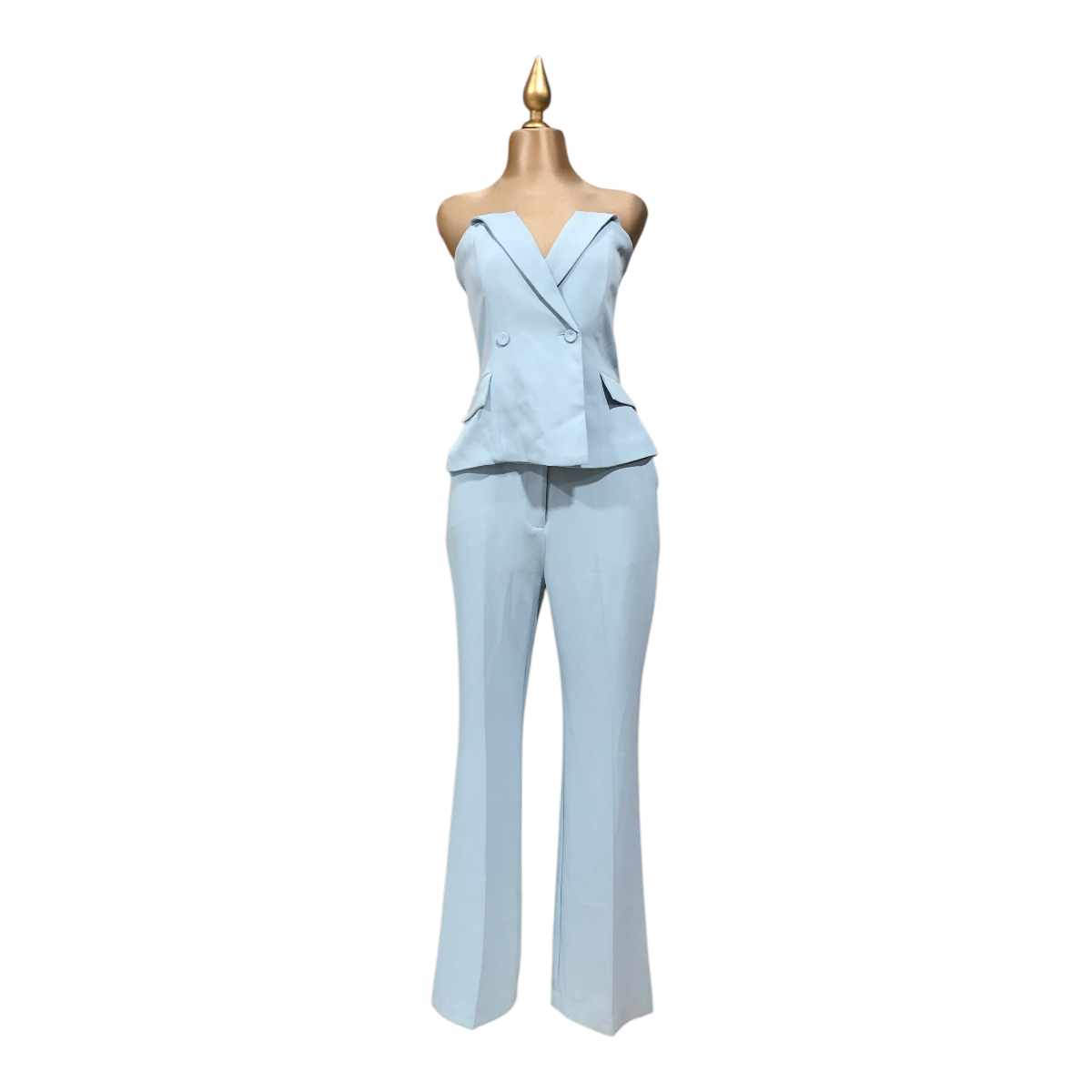 Conjunto 2 Piezas Para Dama Color Azul ЯIVIR
