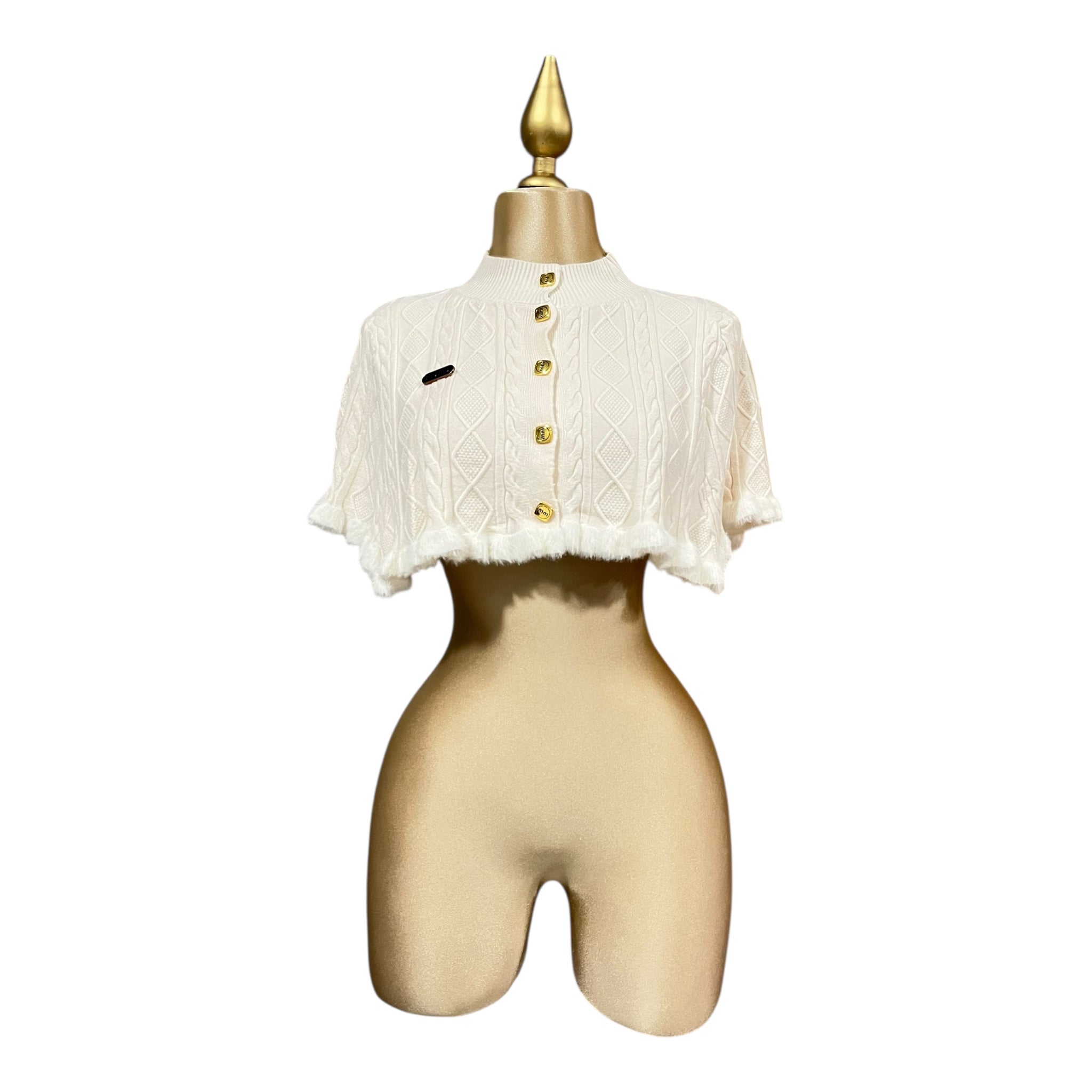 Dúo de Suéter Y Capa Hueso Para Dama MUSSI