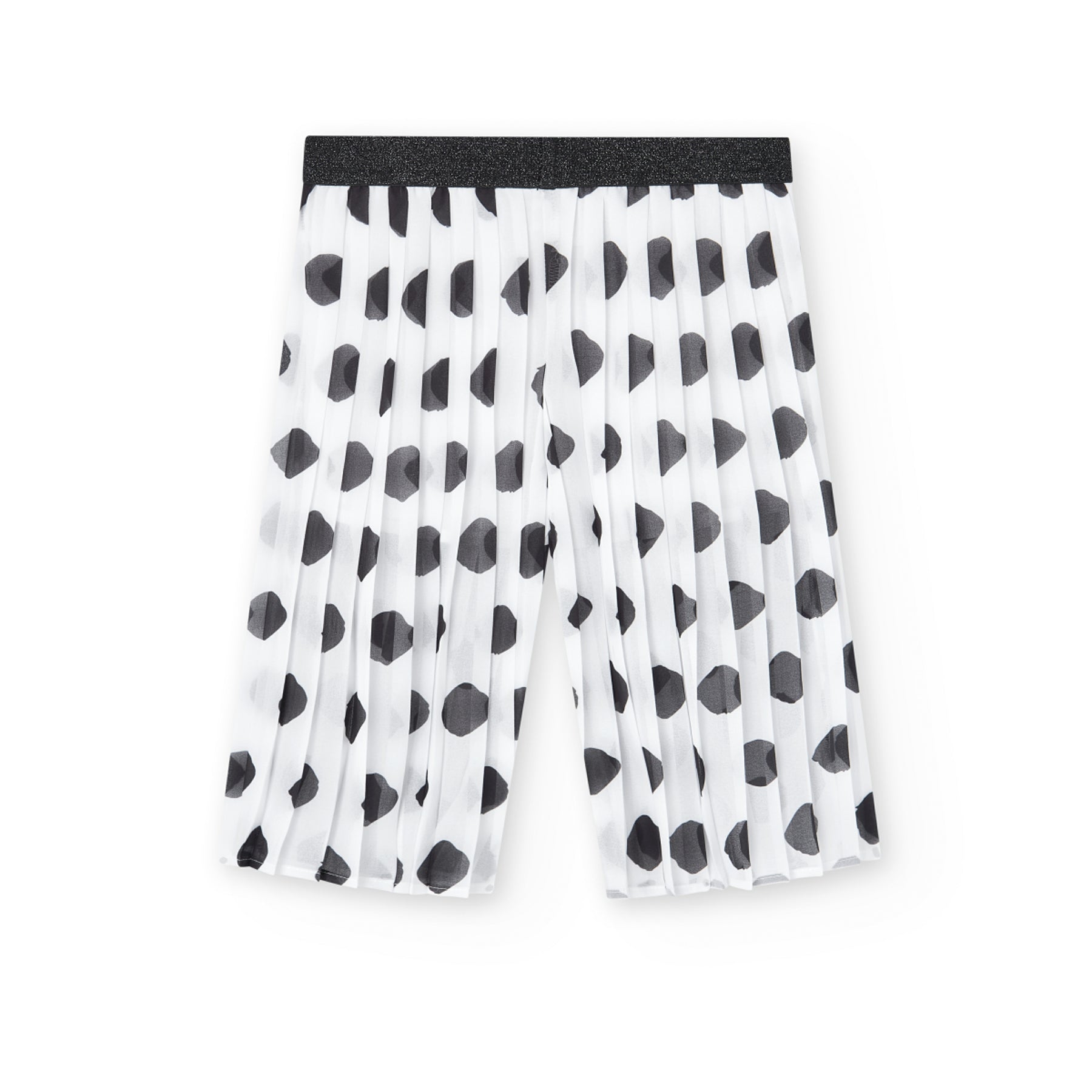 Pantalón De Gasa Plisada Estampado Puntos Para Niña BOBOLI