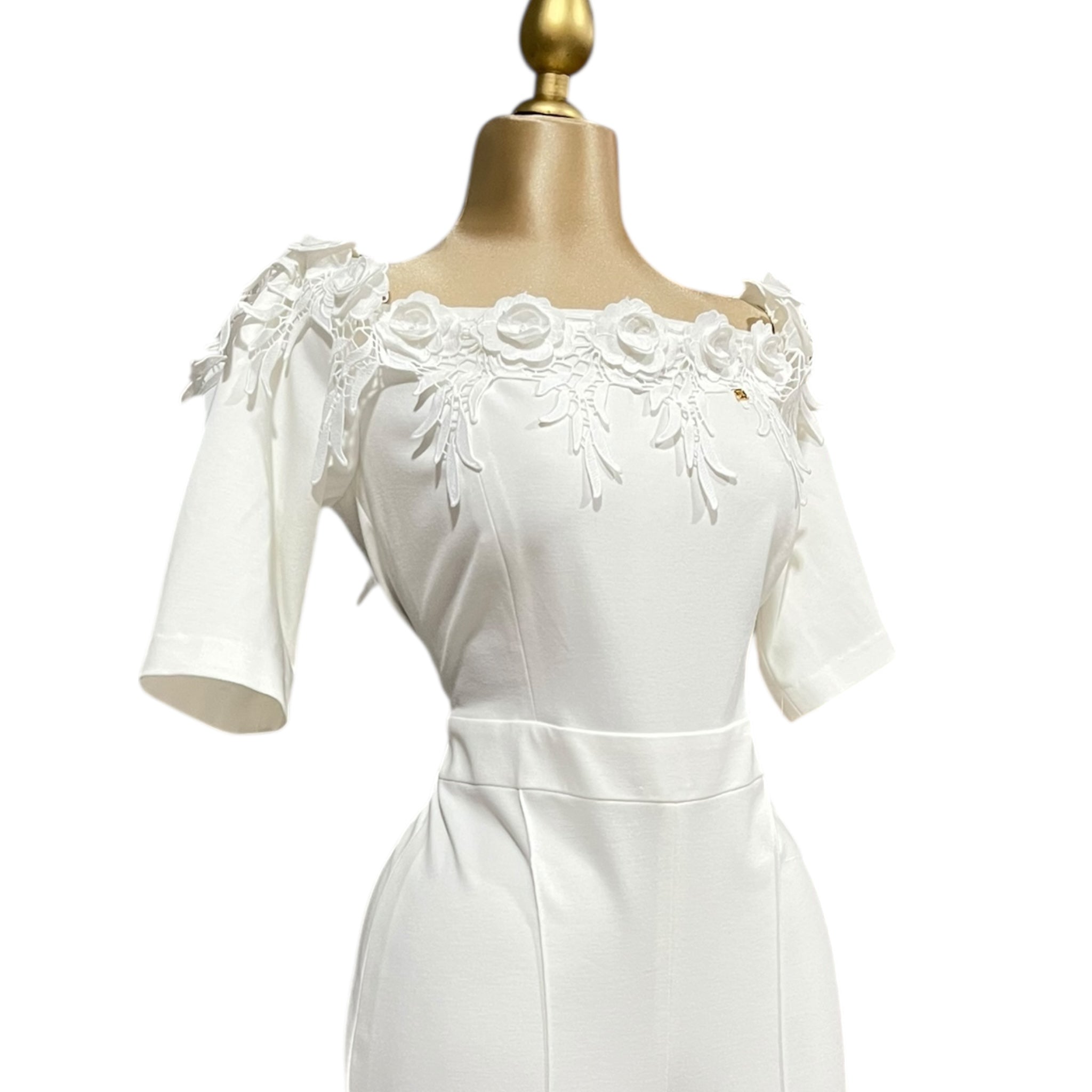 Jumpsuit Hueso Para Dama MUSSI