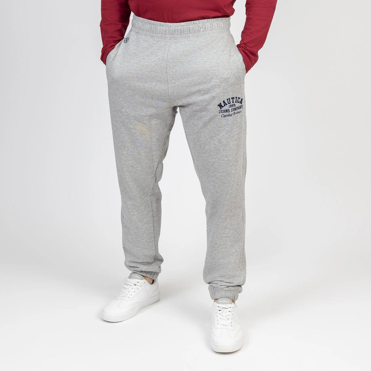 Pantalón Jogging De Hombre Gris Nautica Jeans