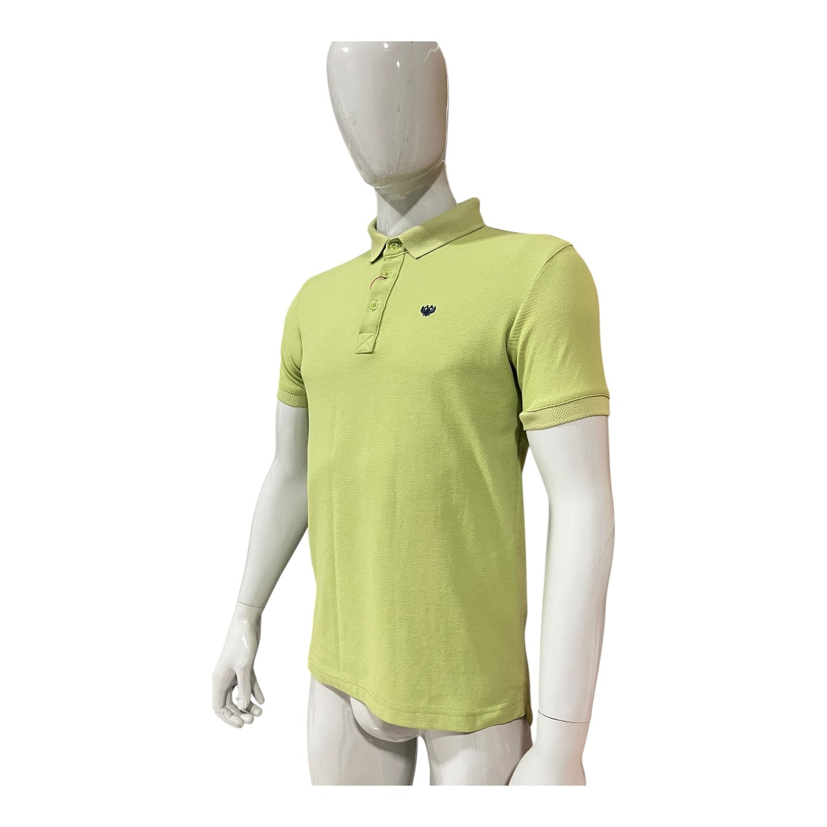 Playera Polo Básica Verde Manzana Zarevich