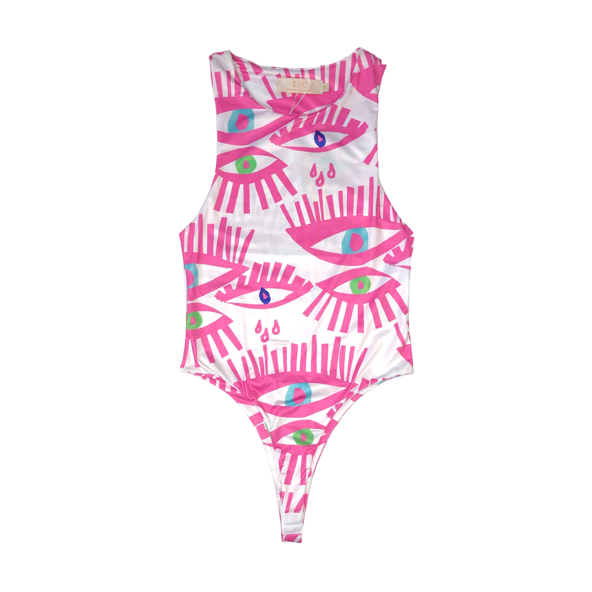 Body Color Rosa Estampado Rosa LC