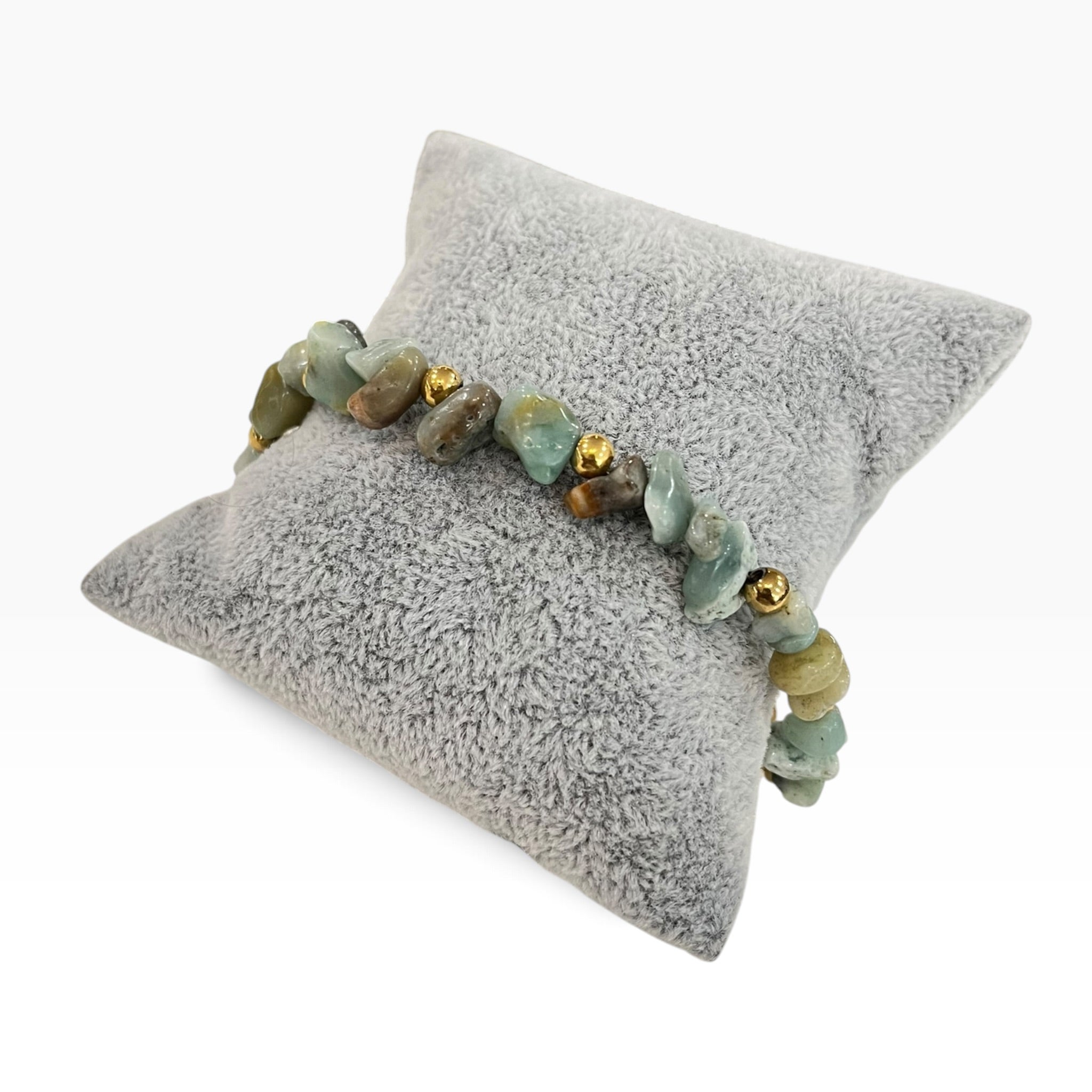 Pulsera Protección De Pidras Natural Ojo Turco