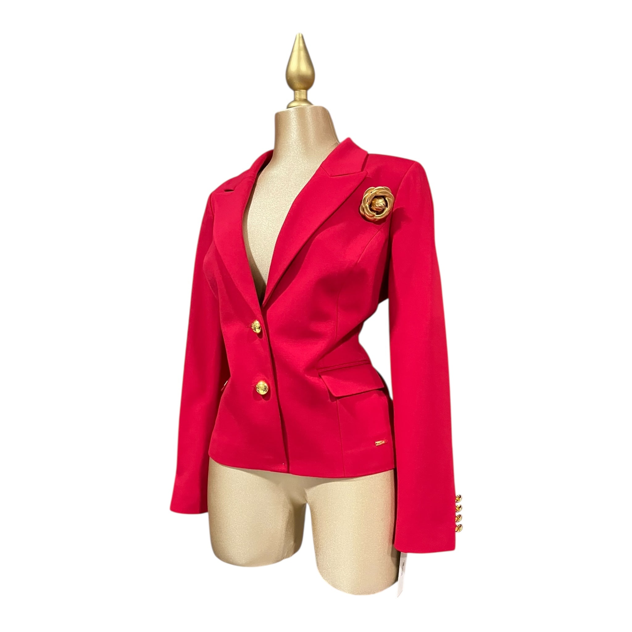 Conjunto Saco Y Pantalón Rojo MUSSI