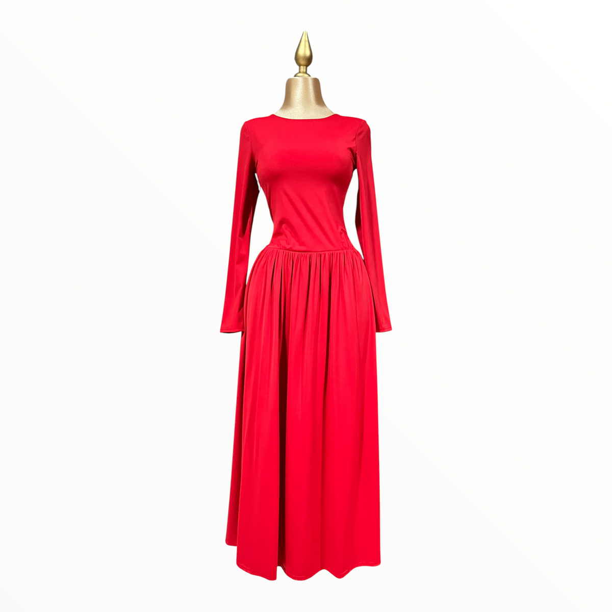 Vestido Largo Rojo LC