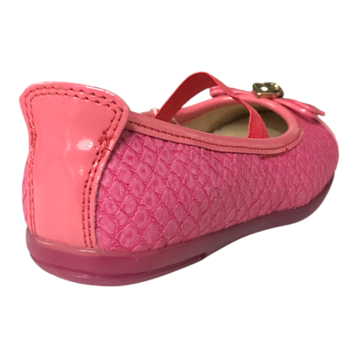 Flats Para Niña Color Fucsia Mickey Calzado