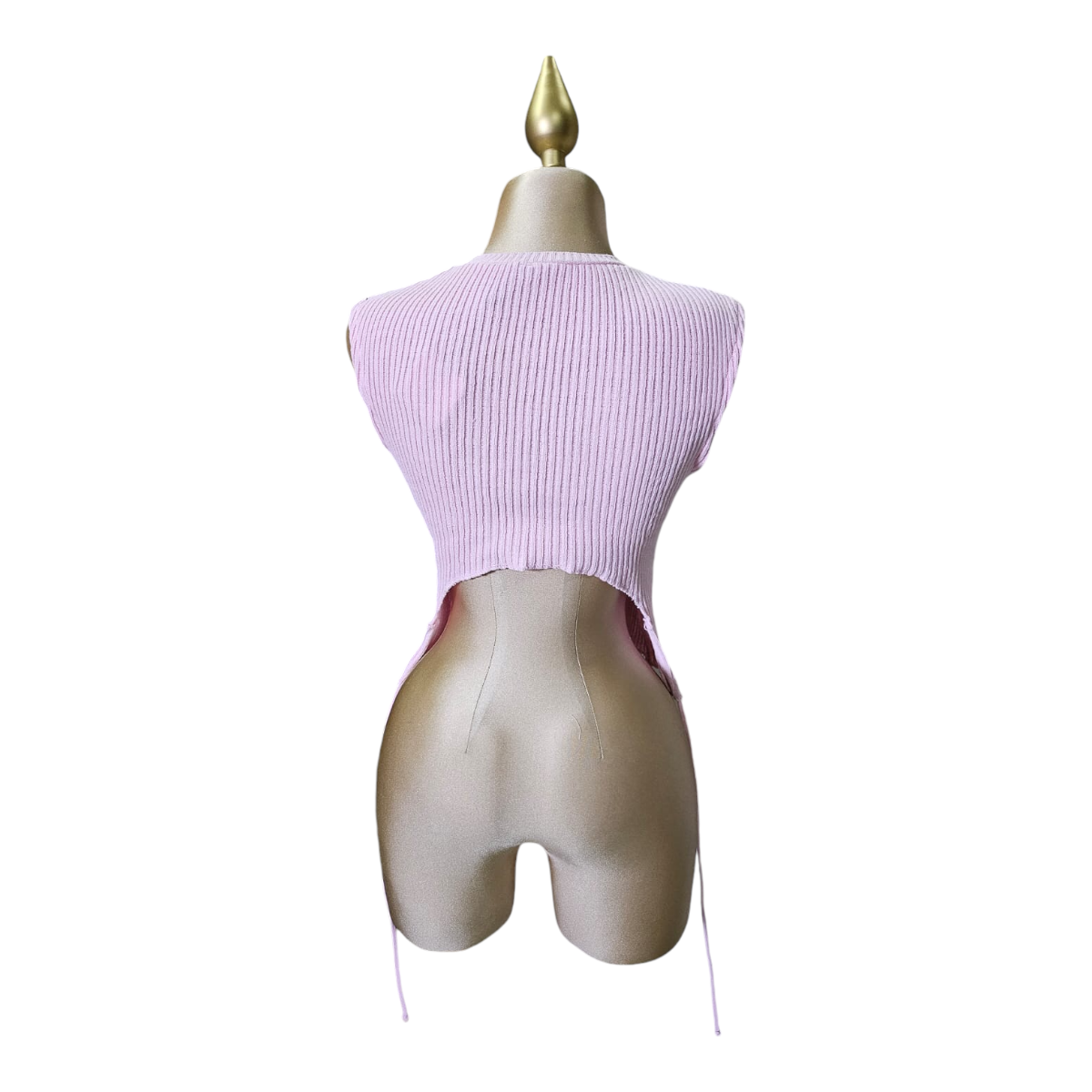 Blusa Apertura Espalda Baja Color Rosa Para Dama OM