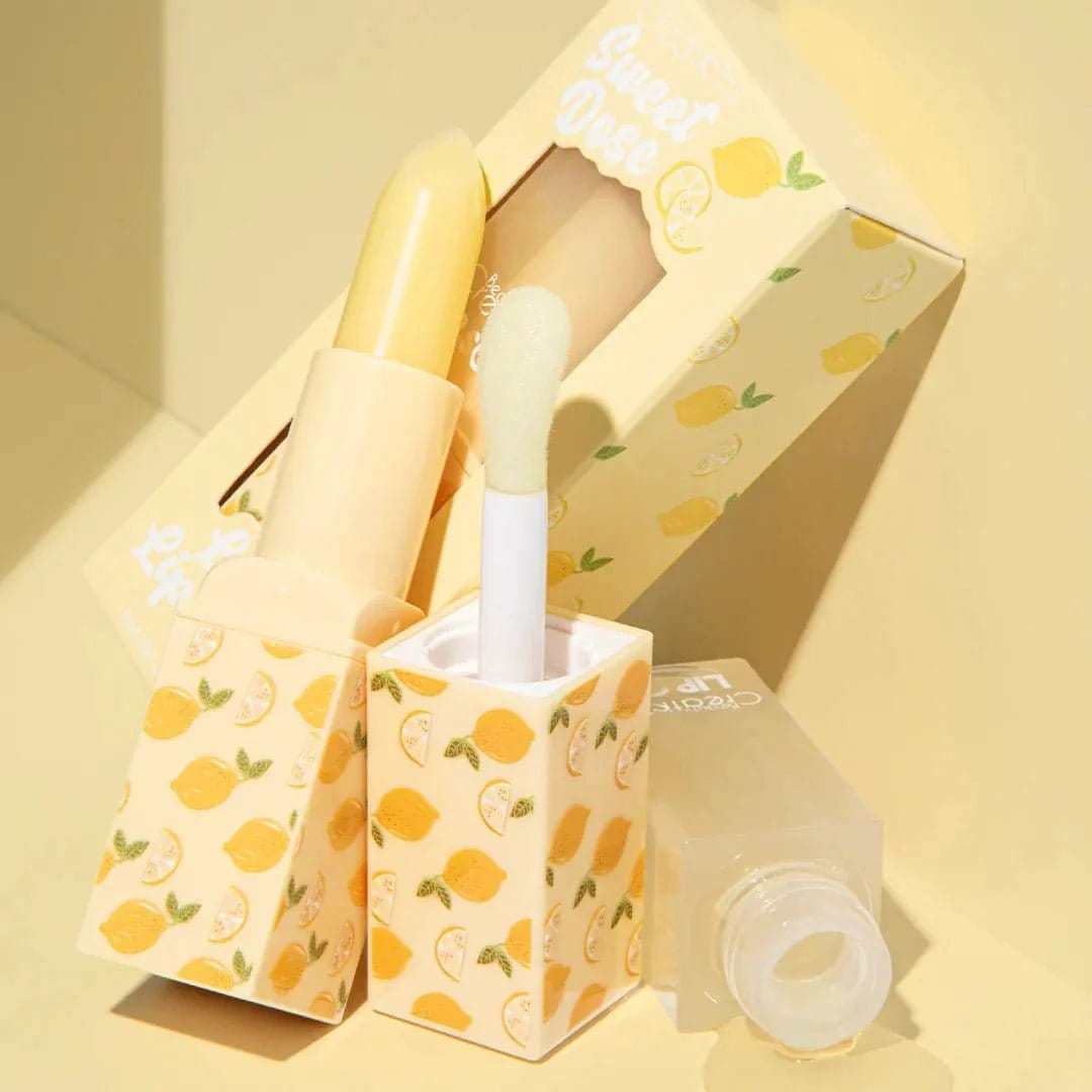 Set Dúo Exfoliante Y Aceite Humectante Para Labios BEAUTY CREATIONS