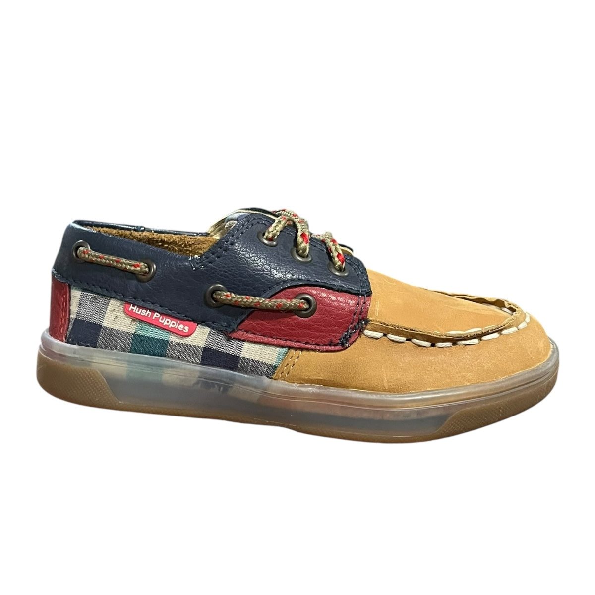 Zapato Miel Tipo Náutico Para Niño Hush Puppies