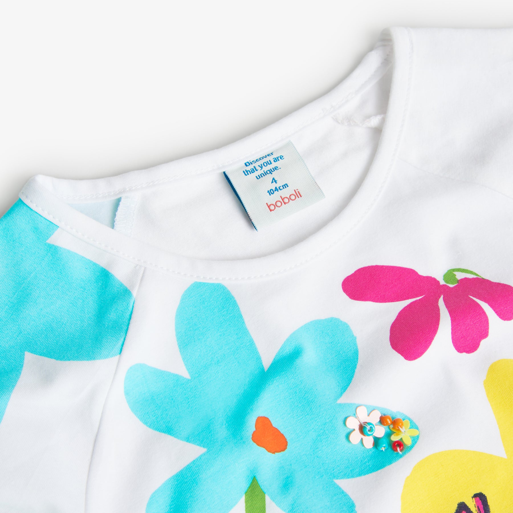 Playera Estampado Fashion Para Niña BOBOLI