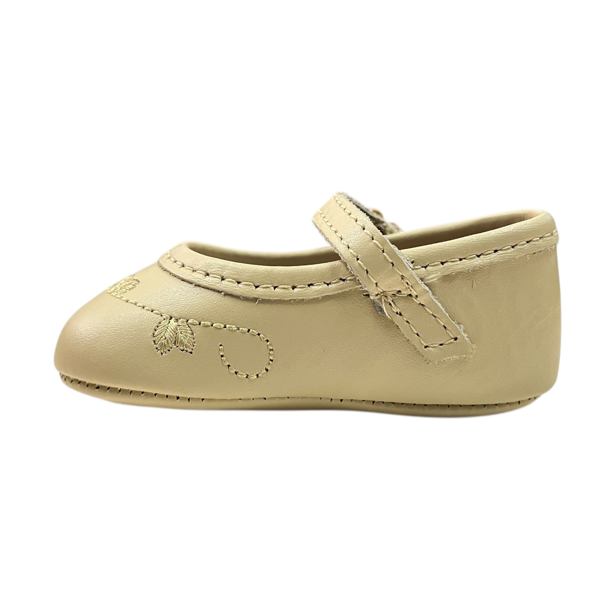 Zapato Beige Para Bebé Niña Mini Burbujas