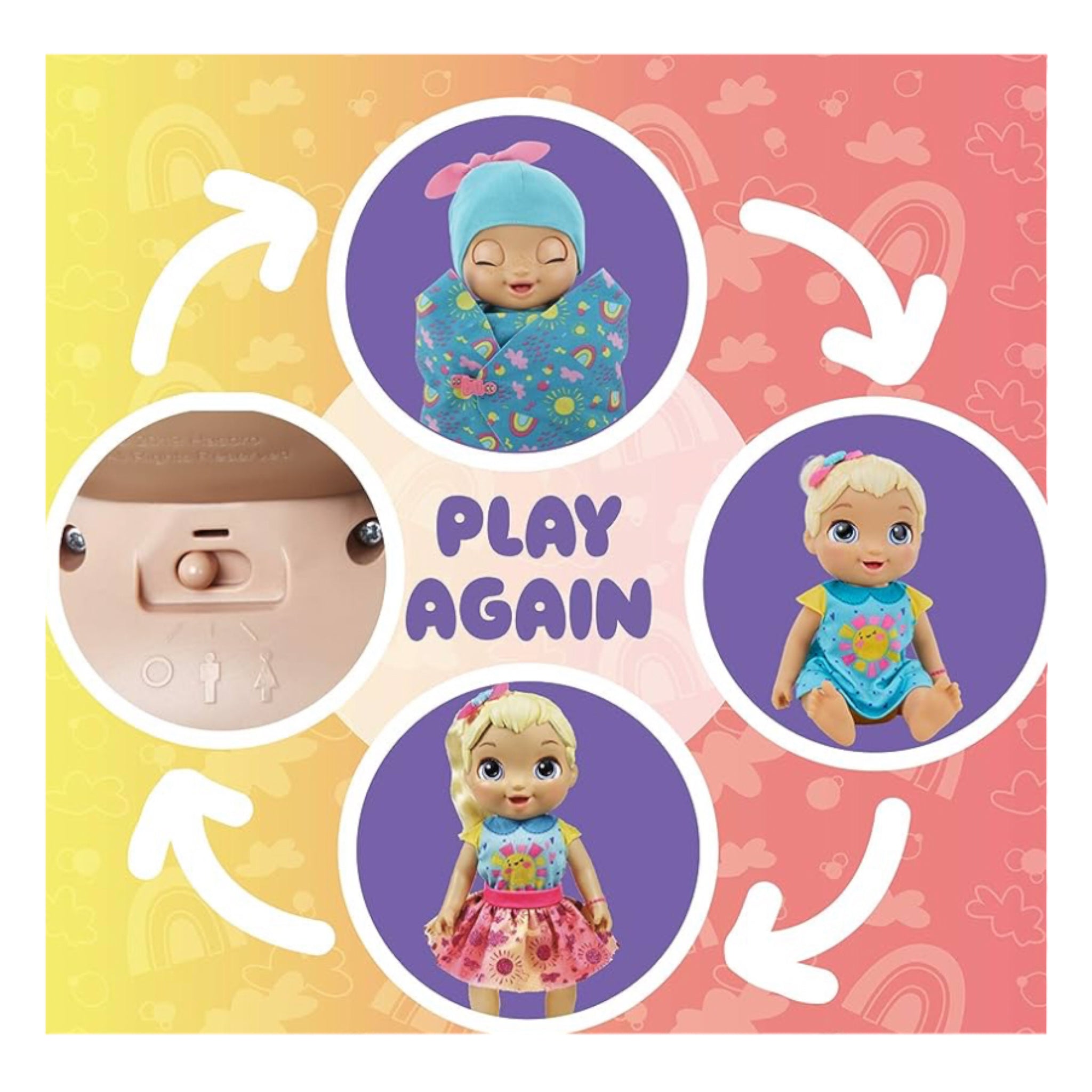 Muñeca Baby Alive Baby Grows Up Hasbro