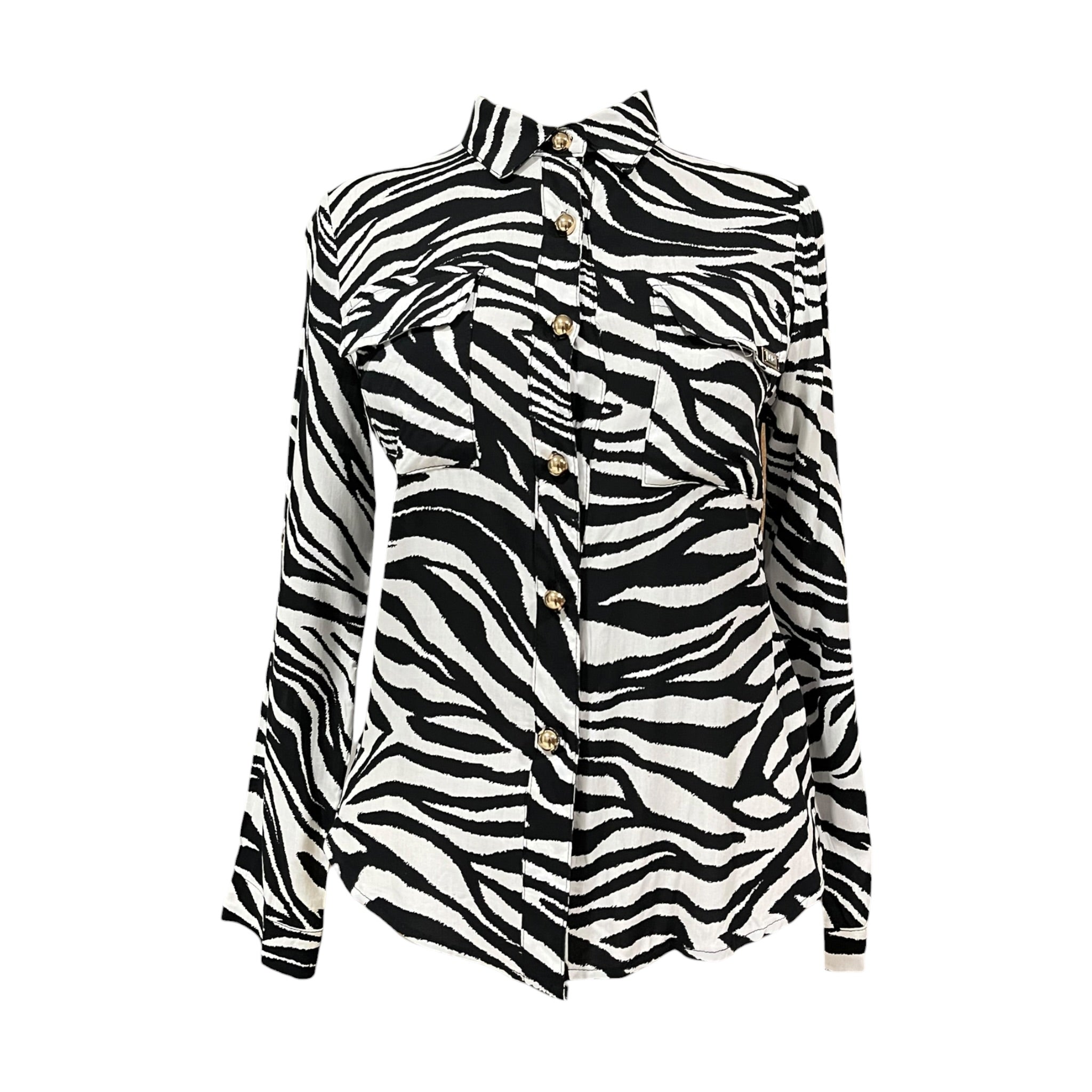 Camisa Estampado Zebra LC