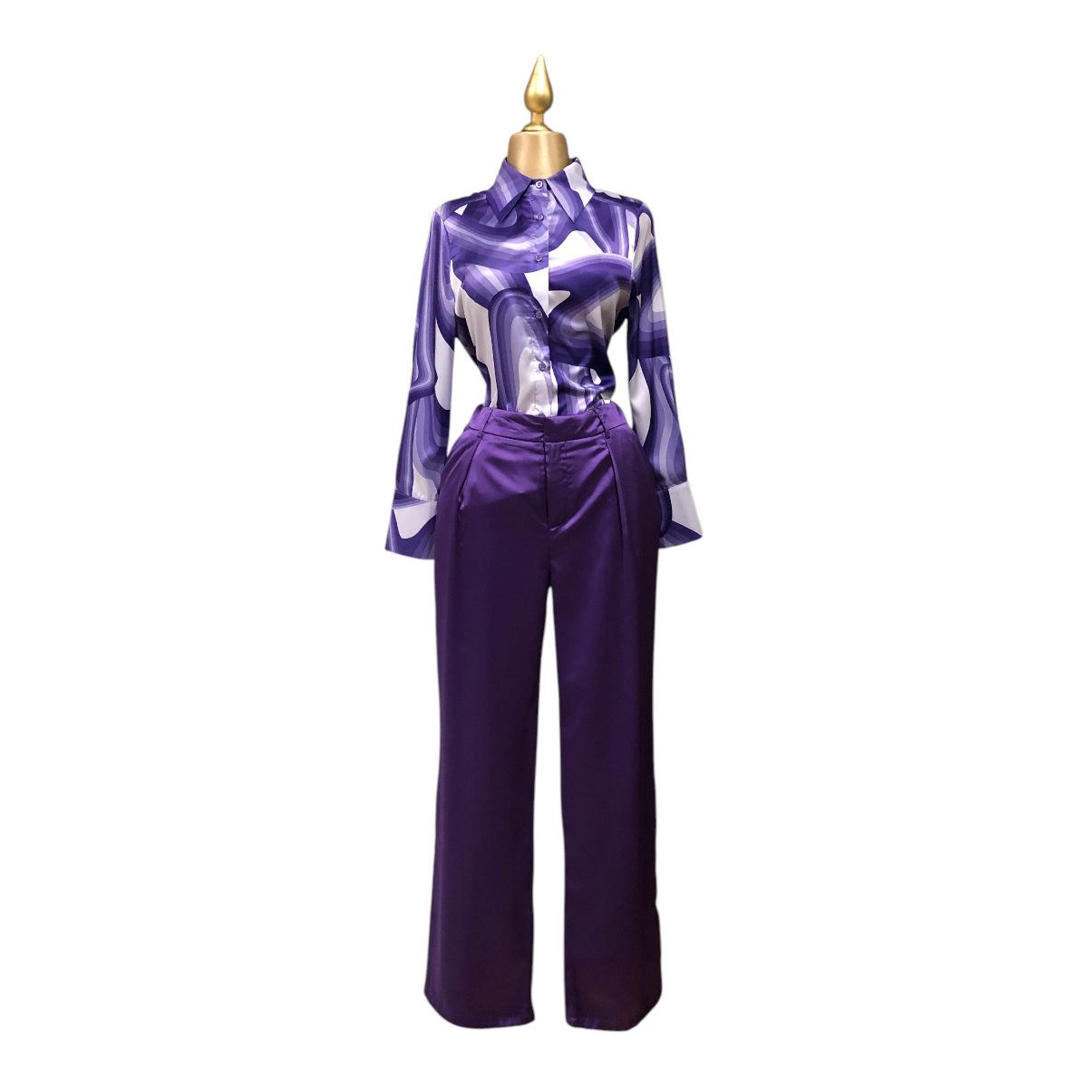 Conjunto de satín Erivel