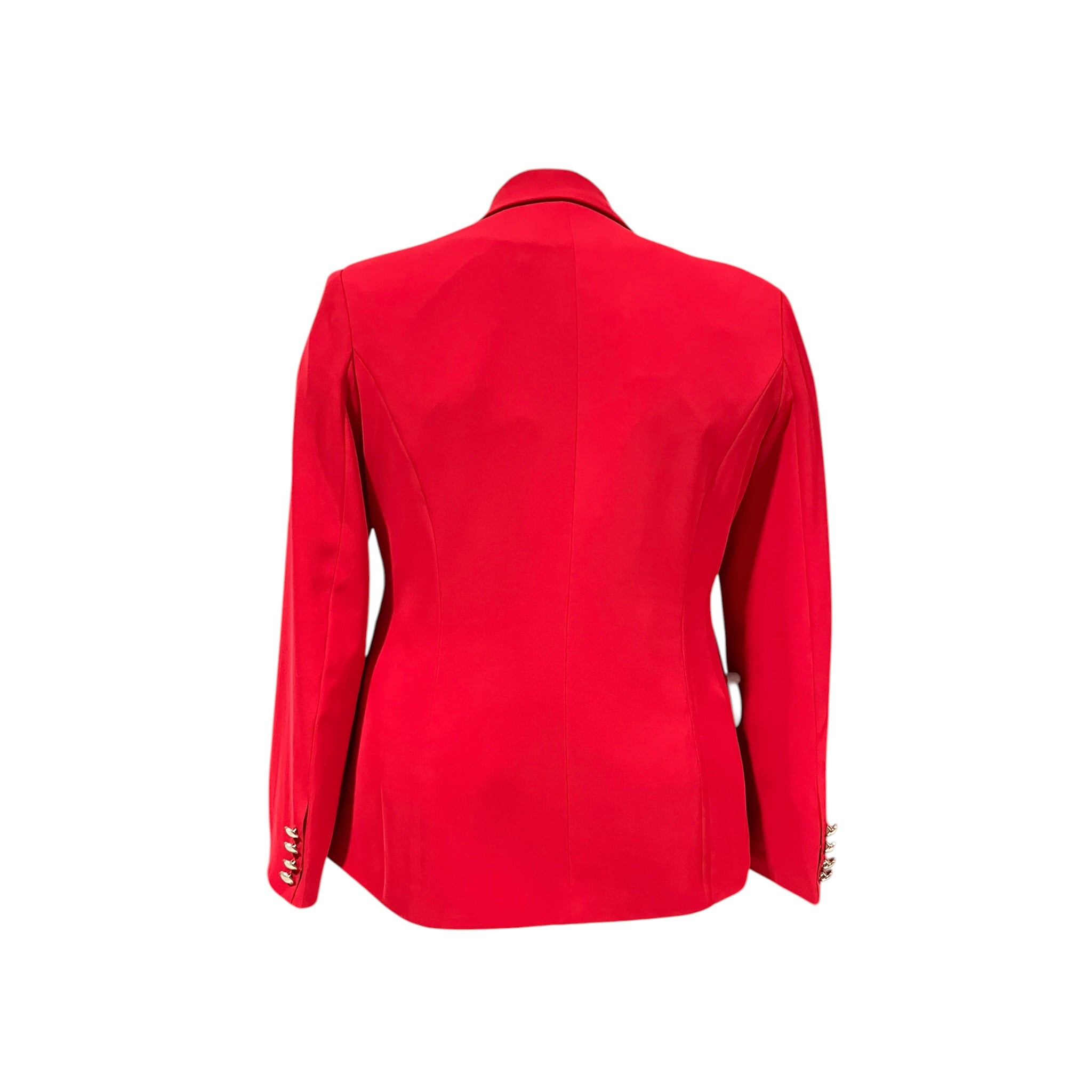 Saco Clásico Elegante Rojo Curvy LC