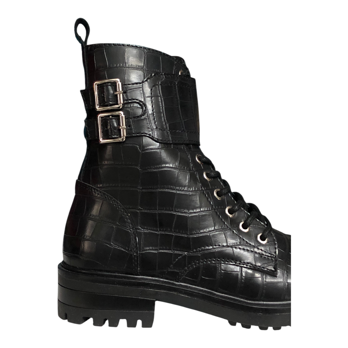 Bota Para Dama Drillo Negro Vialibera