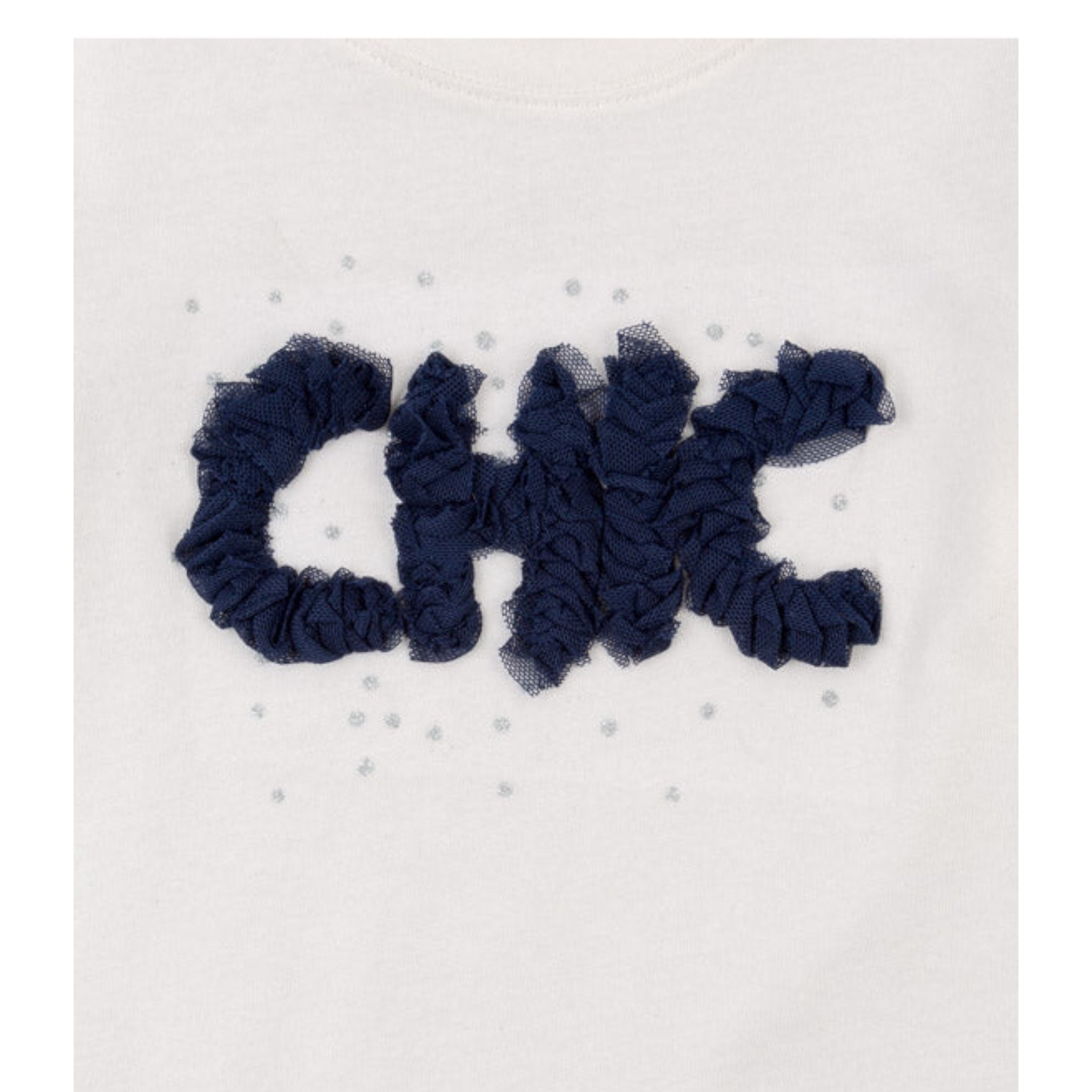 Conjunto De Camiseta "Chic", Short Y Leotardo Niña Losan