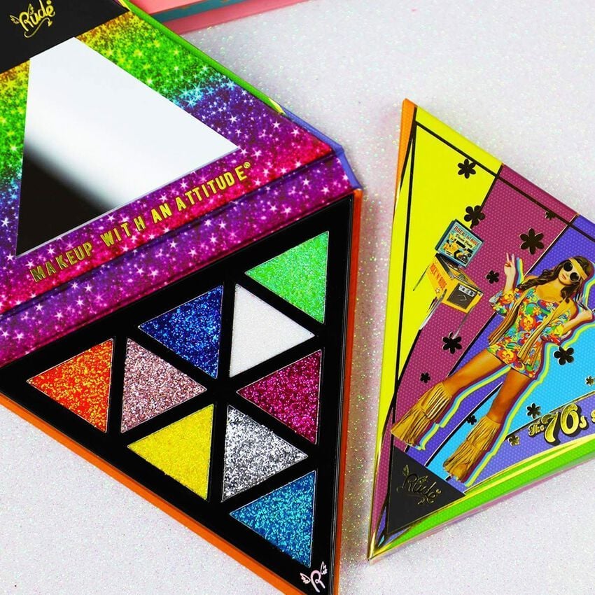 Paleta De Sombras The 70s Bohemian Diva Rude Cosmetics