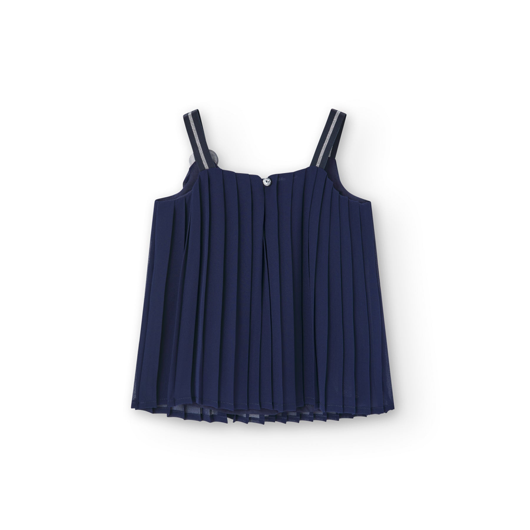 Blusa Top De Gasa Plisada Para Niña BOBOLI