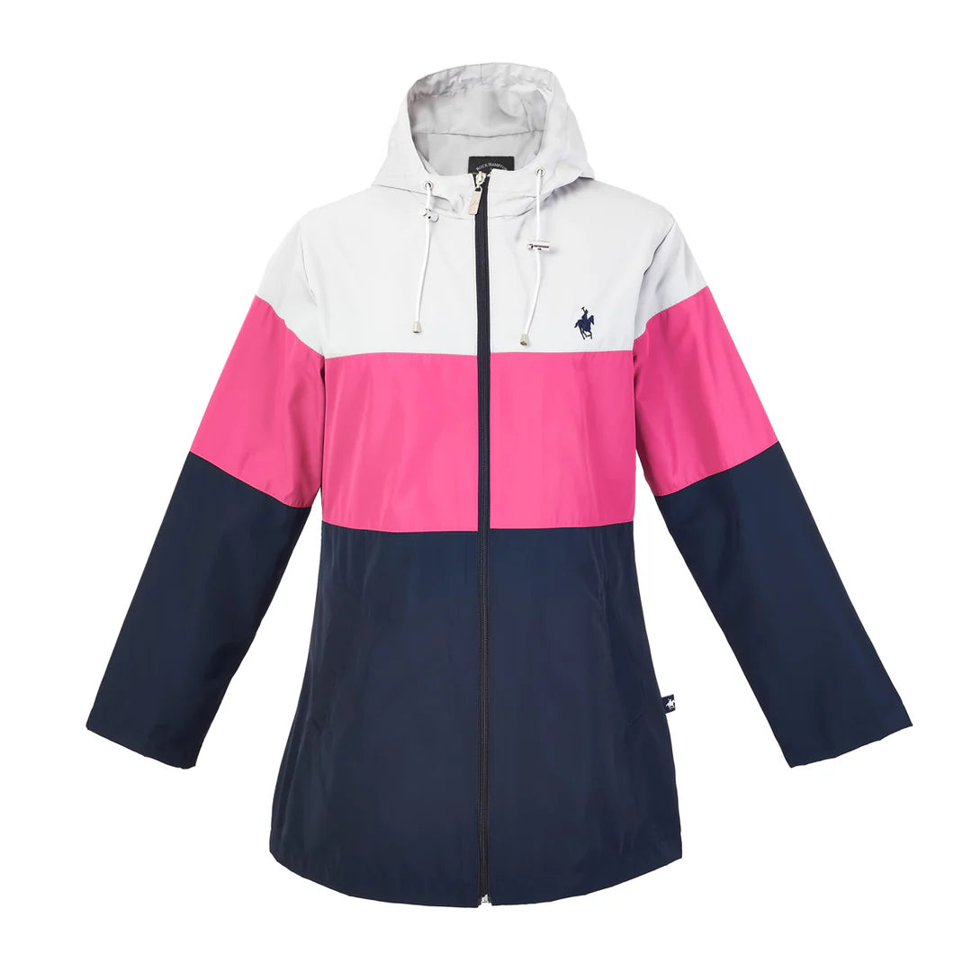 Chamarra Para Dama 3 Bloques Color Rock Hampton Polo Team