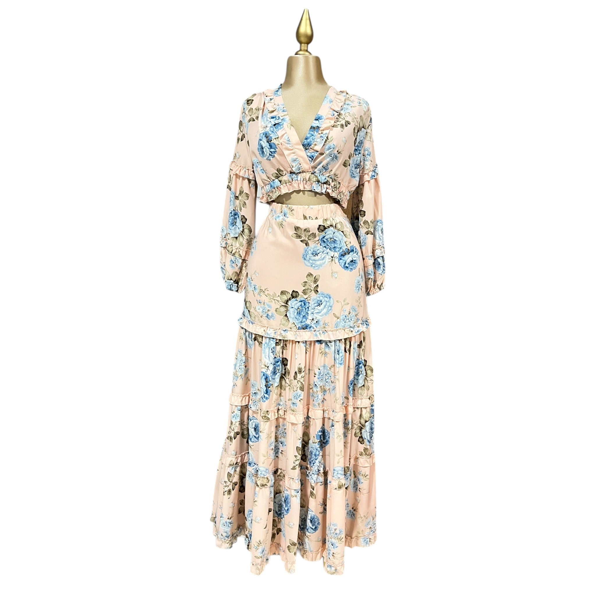 Conjunto 2 Piezas Floral LC