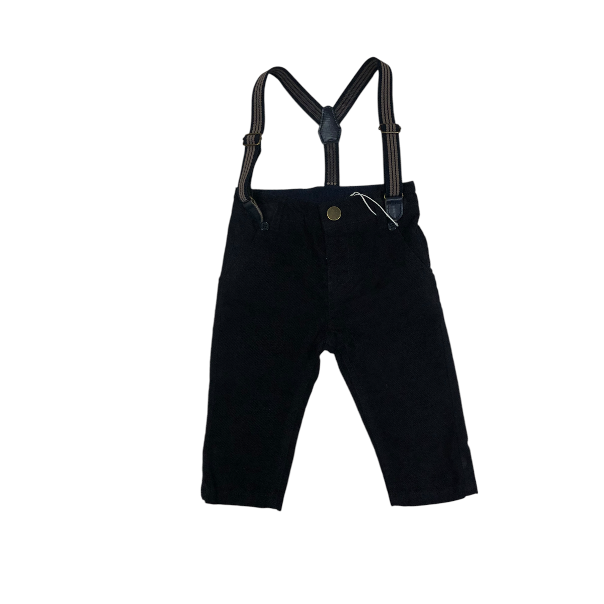 Pantalón Marino Con Tirantes Para Bebé Niño Losan