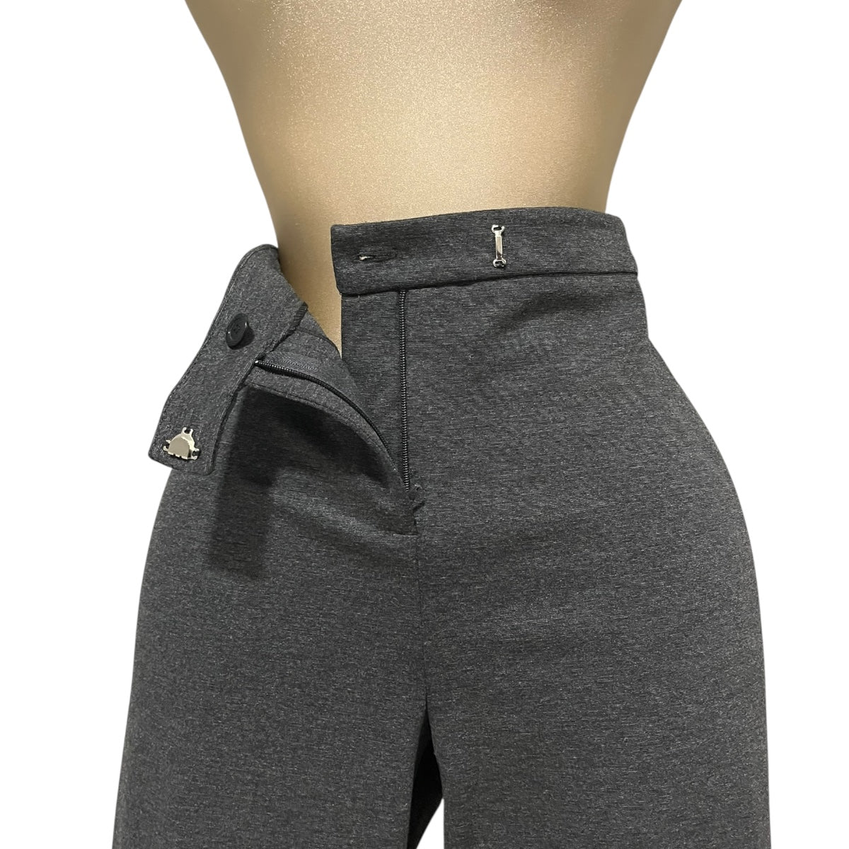 Conjunto Gris Oxford Saco Y Pantalón Básico