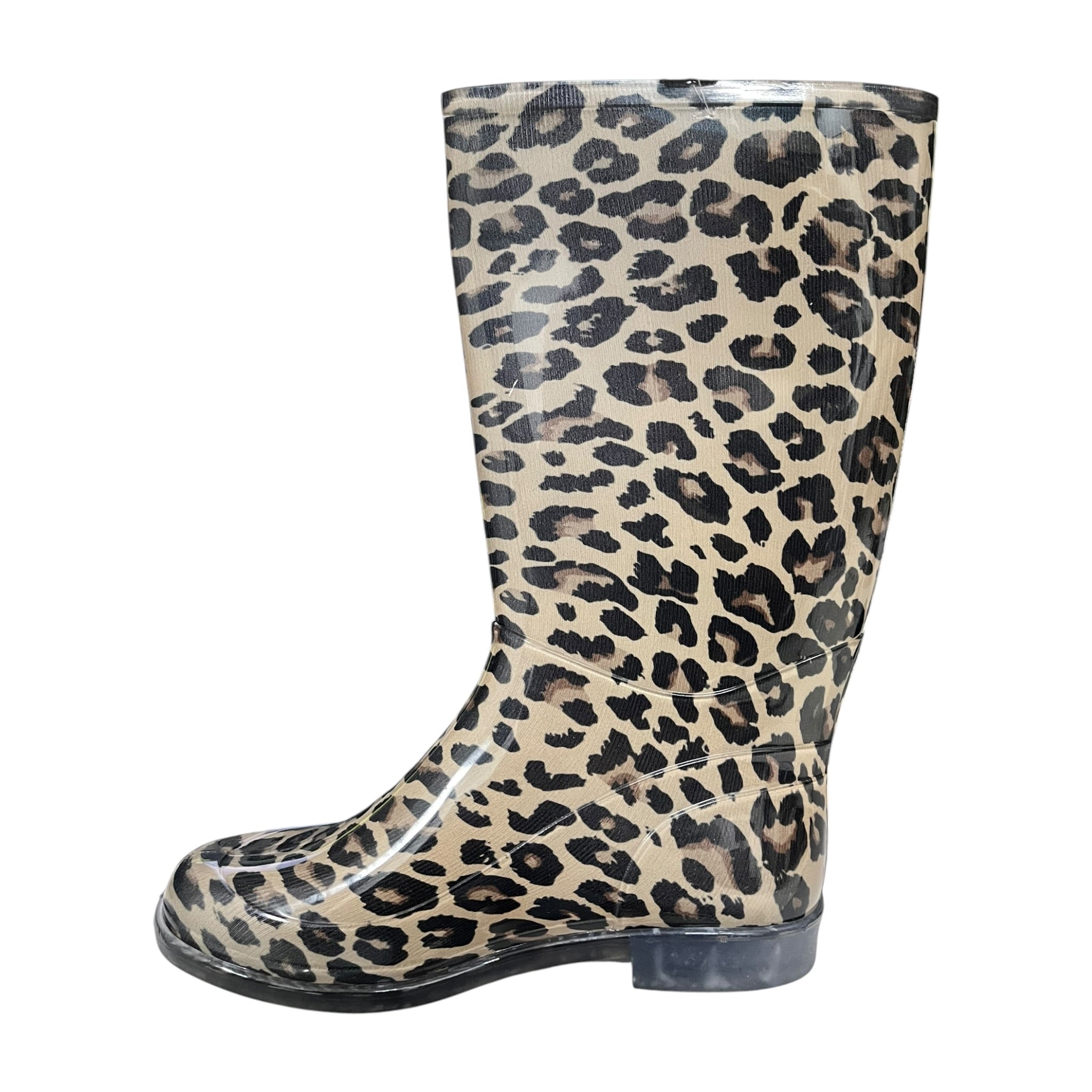 Bota De Lluvia Queen Animal Print Para Dama Bubble Gummers