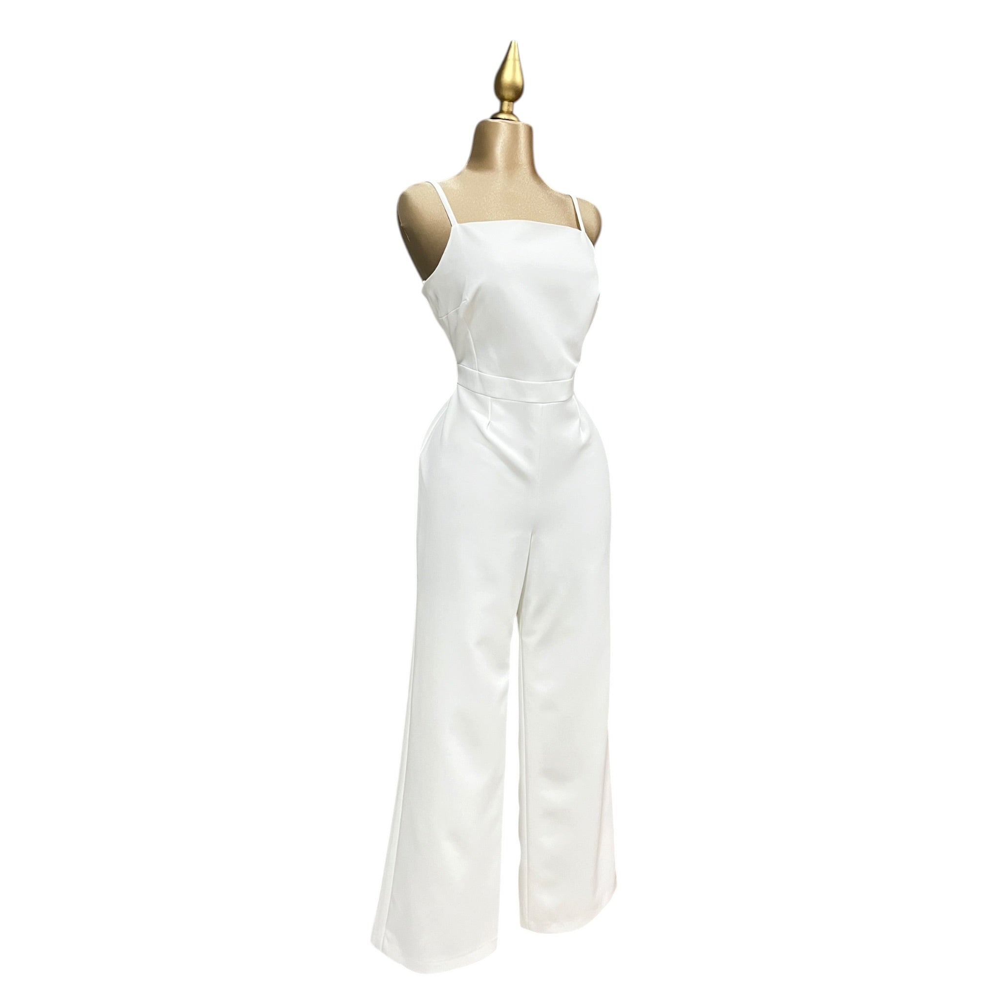 Jumpsuit Hueso De Tirante Angosto Mussi