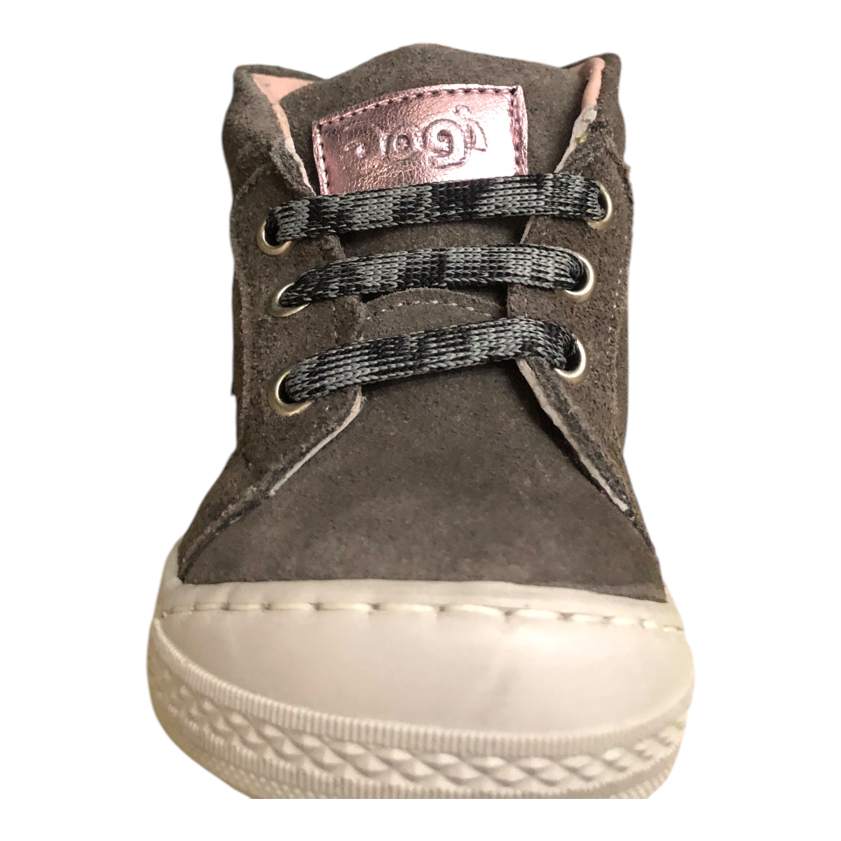 Tenis Bota Estrella Para Niña Gris/Velour DOGI