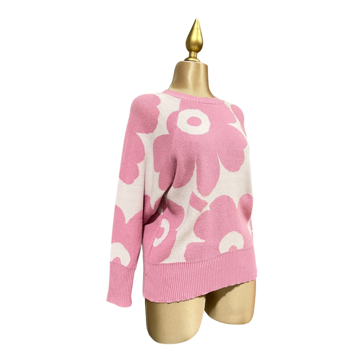 Suéter flores rosas OM