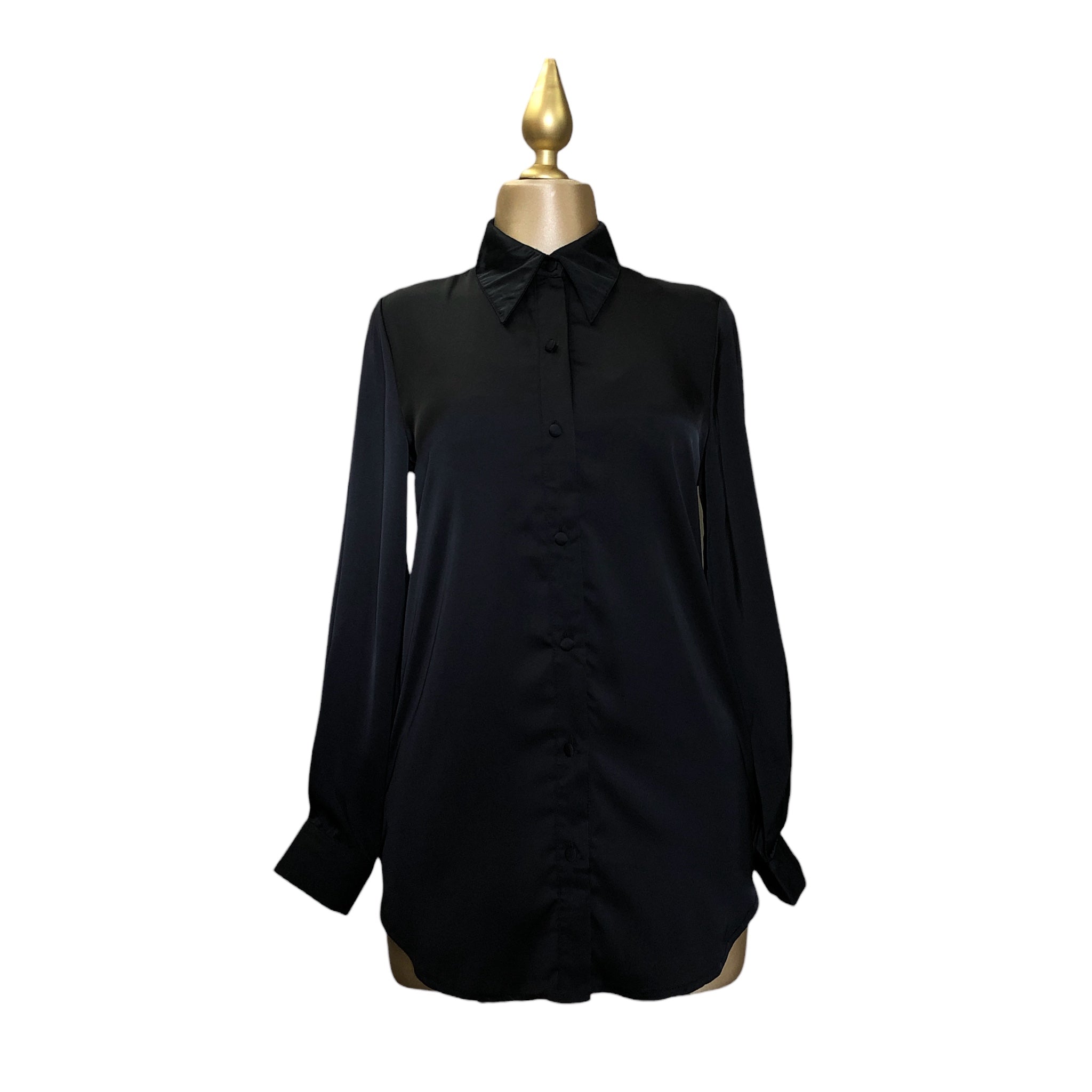 Conjunto de blusa con top negro LC