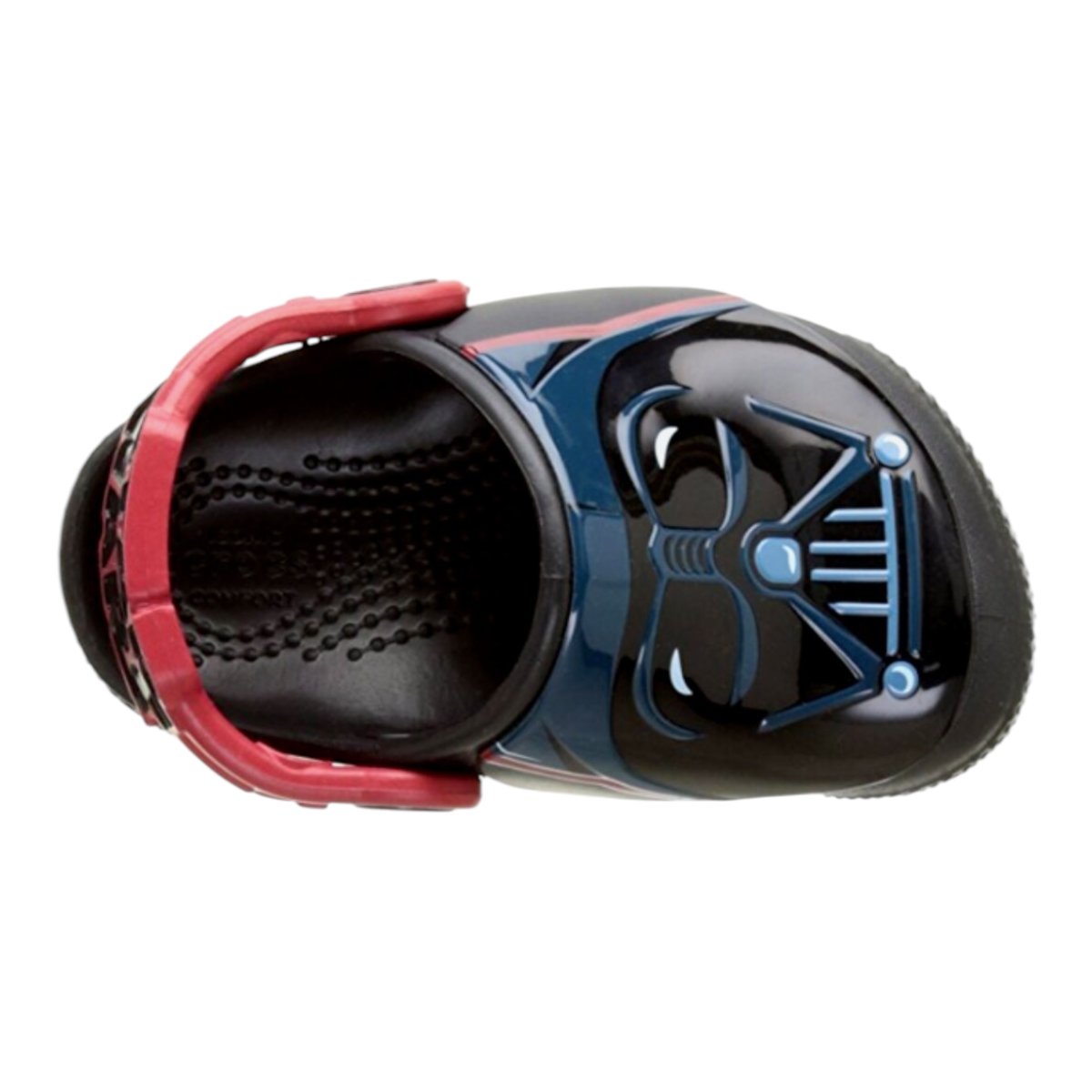 Crocs Lightning Darth Vader Black Star Wars Para Niño