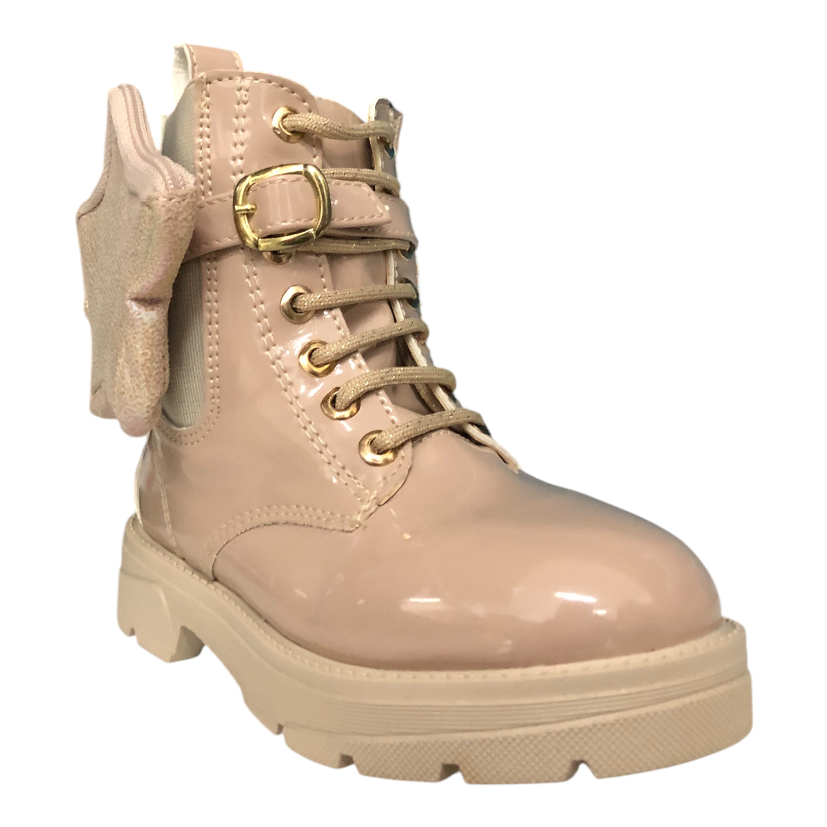 Botas Charol Maquillaje Para Niña Patey Girls