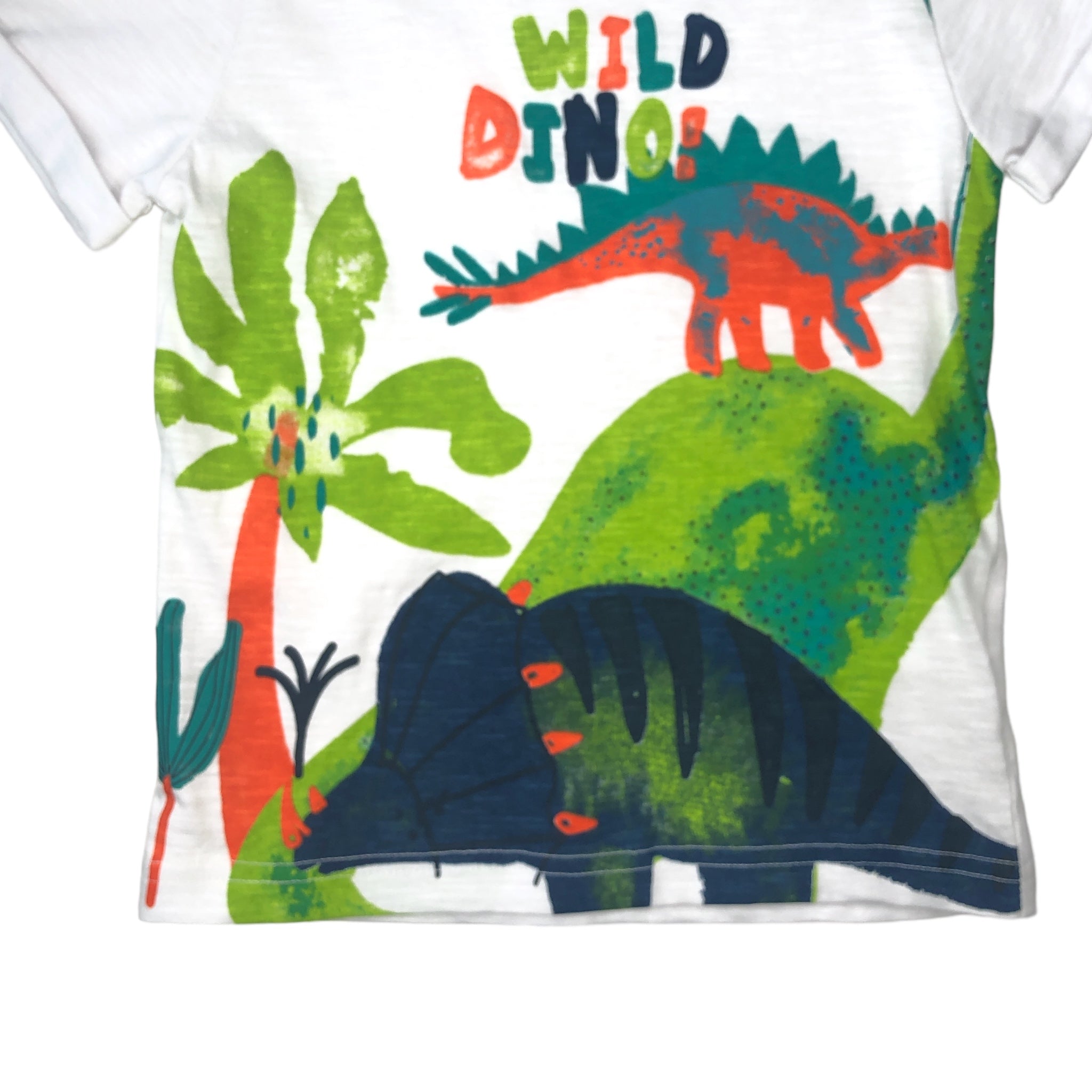 Playera Dinos manga corta “WILD DINO!” niño Losan