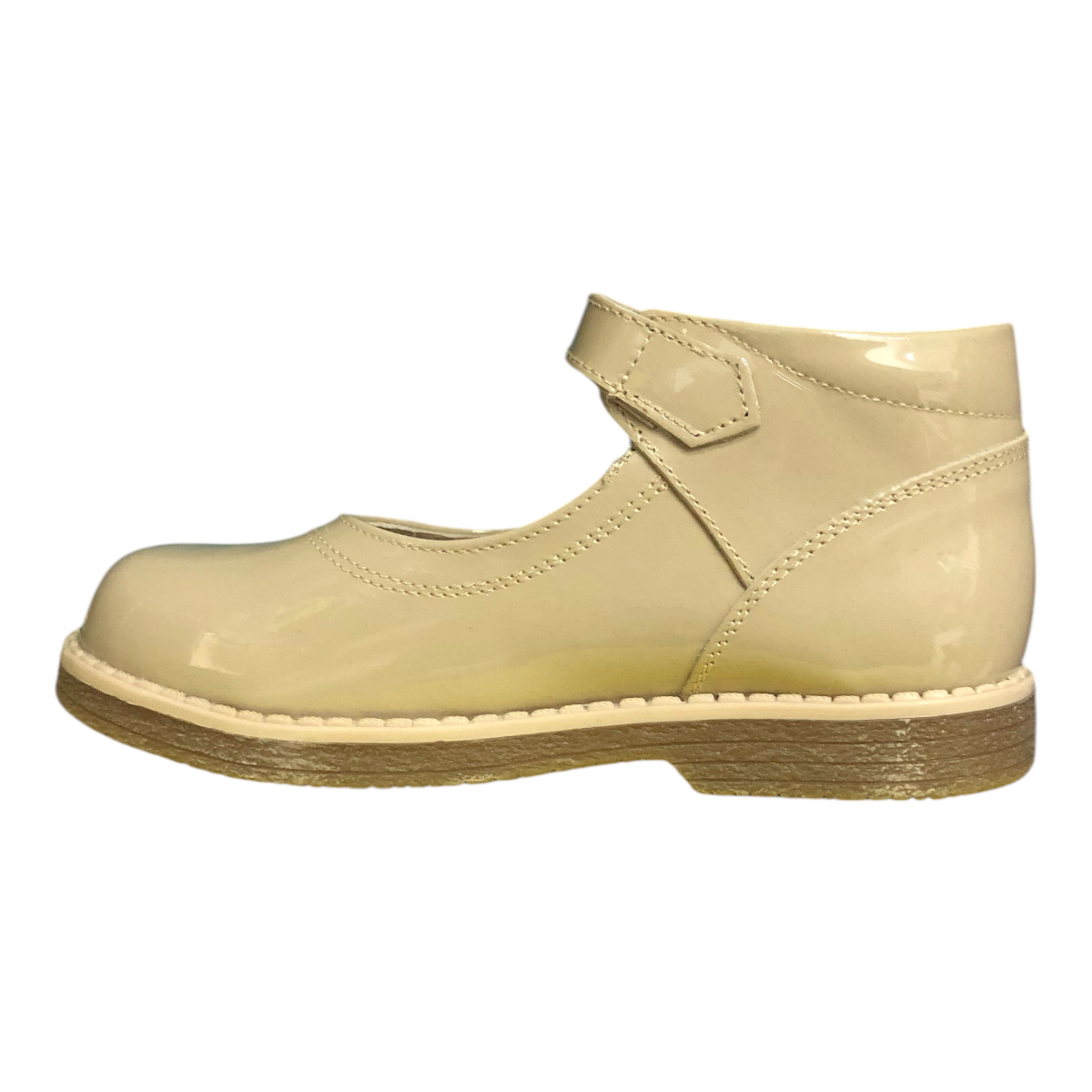 Zapato Charol Ocre Para Niña DOGI