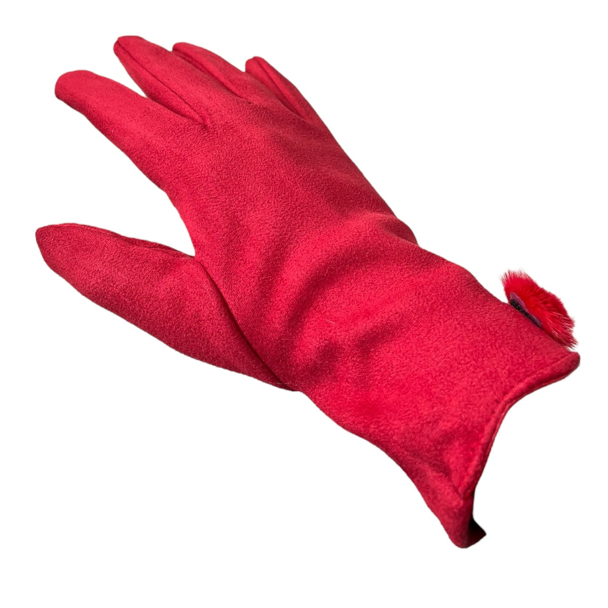 Guantes Rojo Para Dama MUSSI