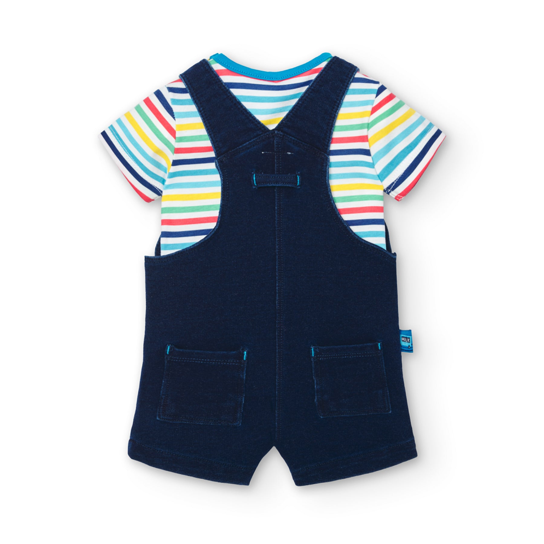 Conjunto De Punto Azul Para Bebé Niño BOBOLI